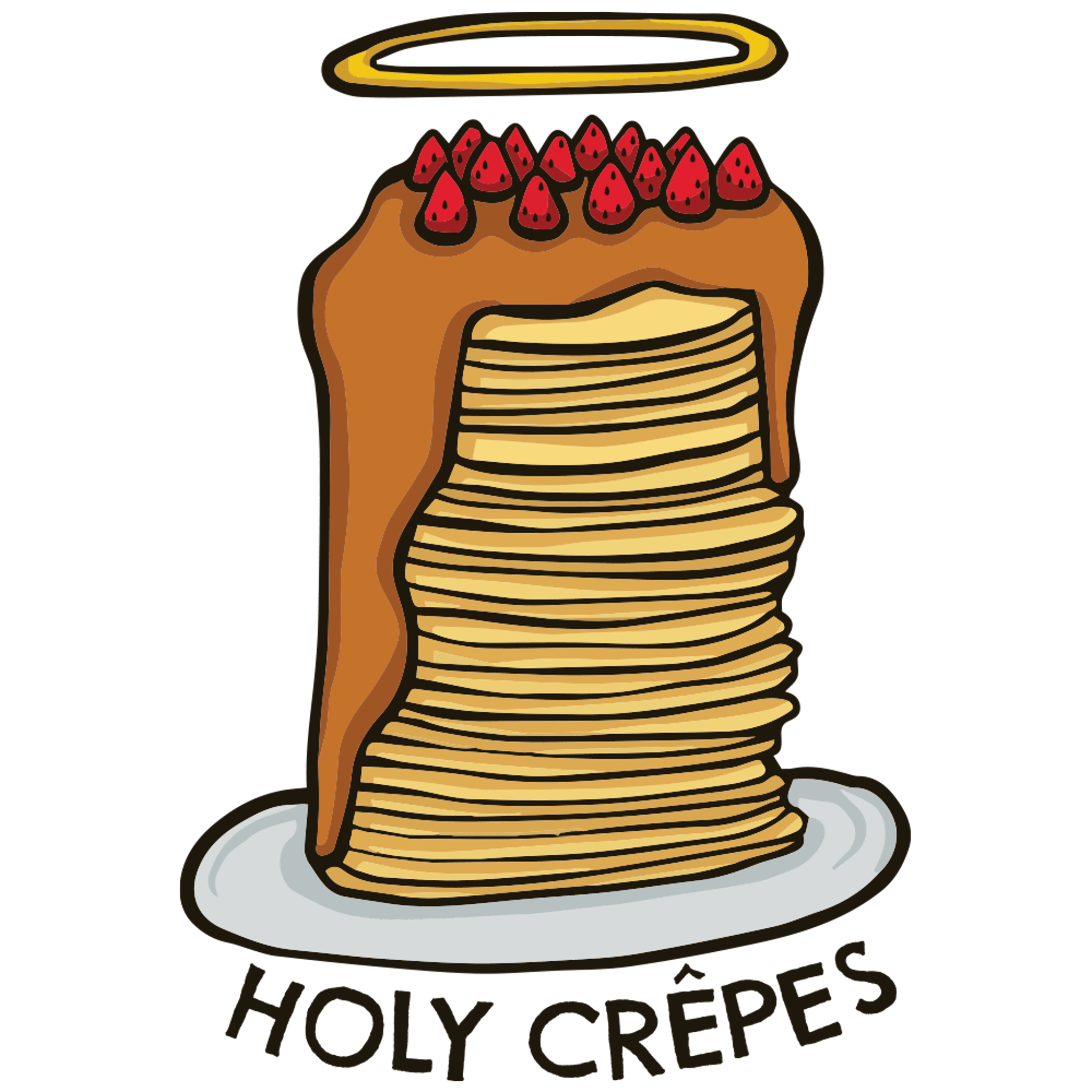 Holy Crepes Funny Food