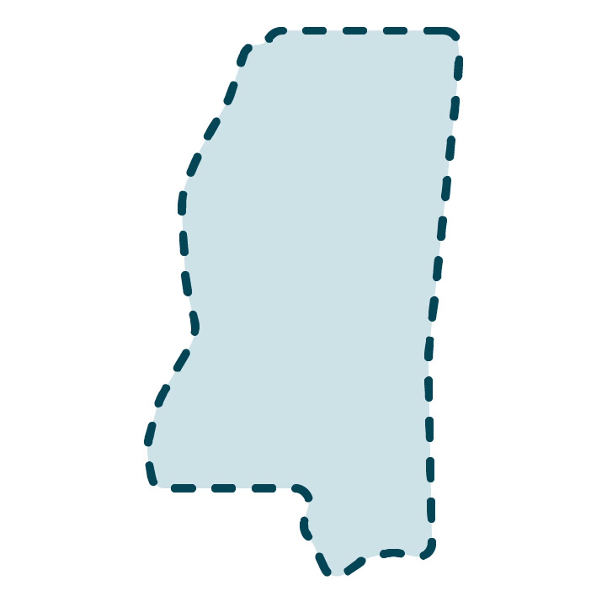 USA Mississippi State Template 