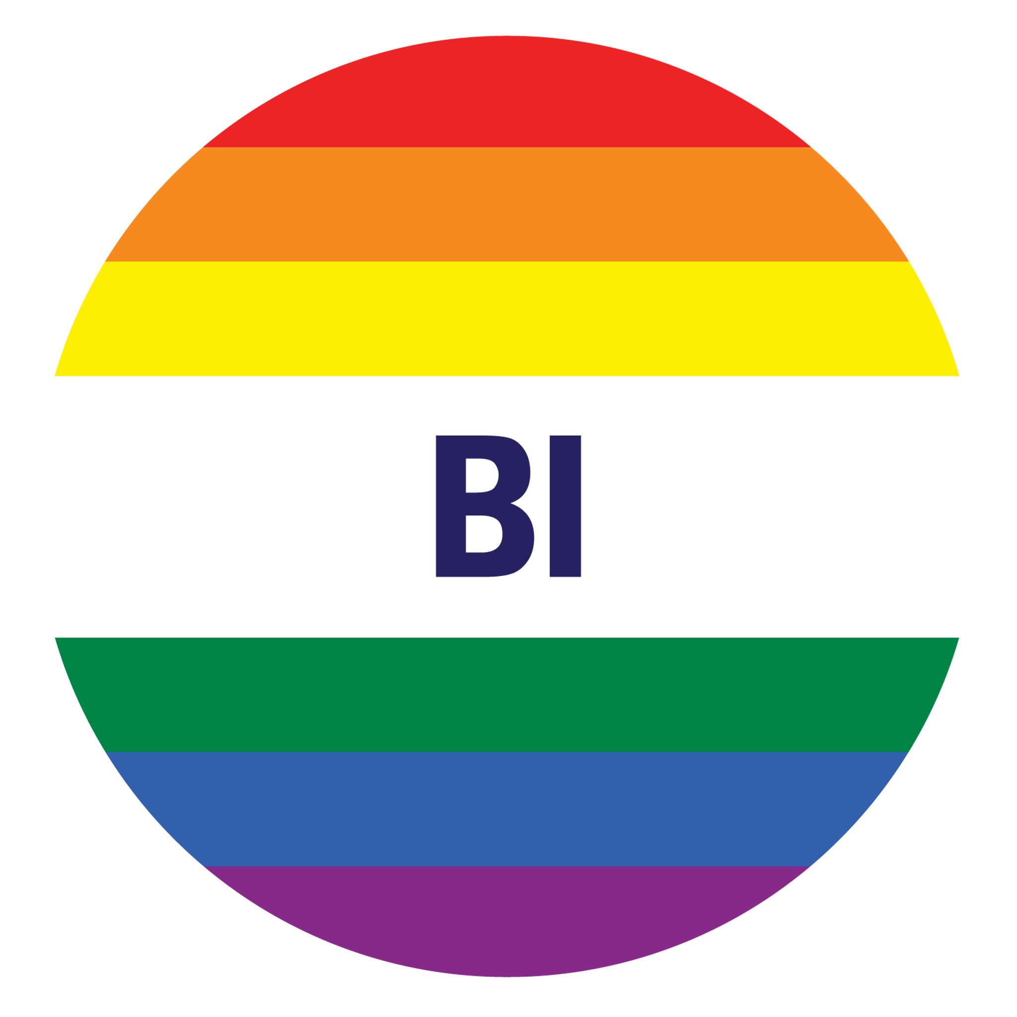 Rainbow Bi Pride