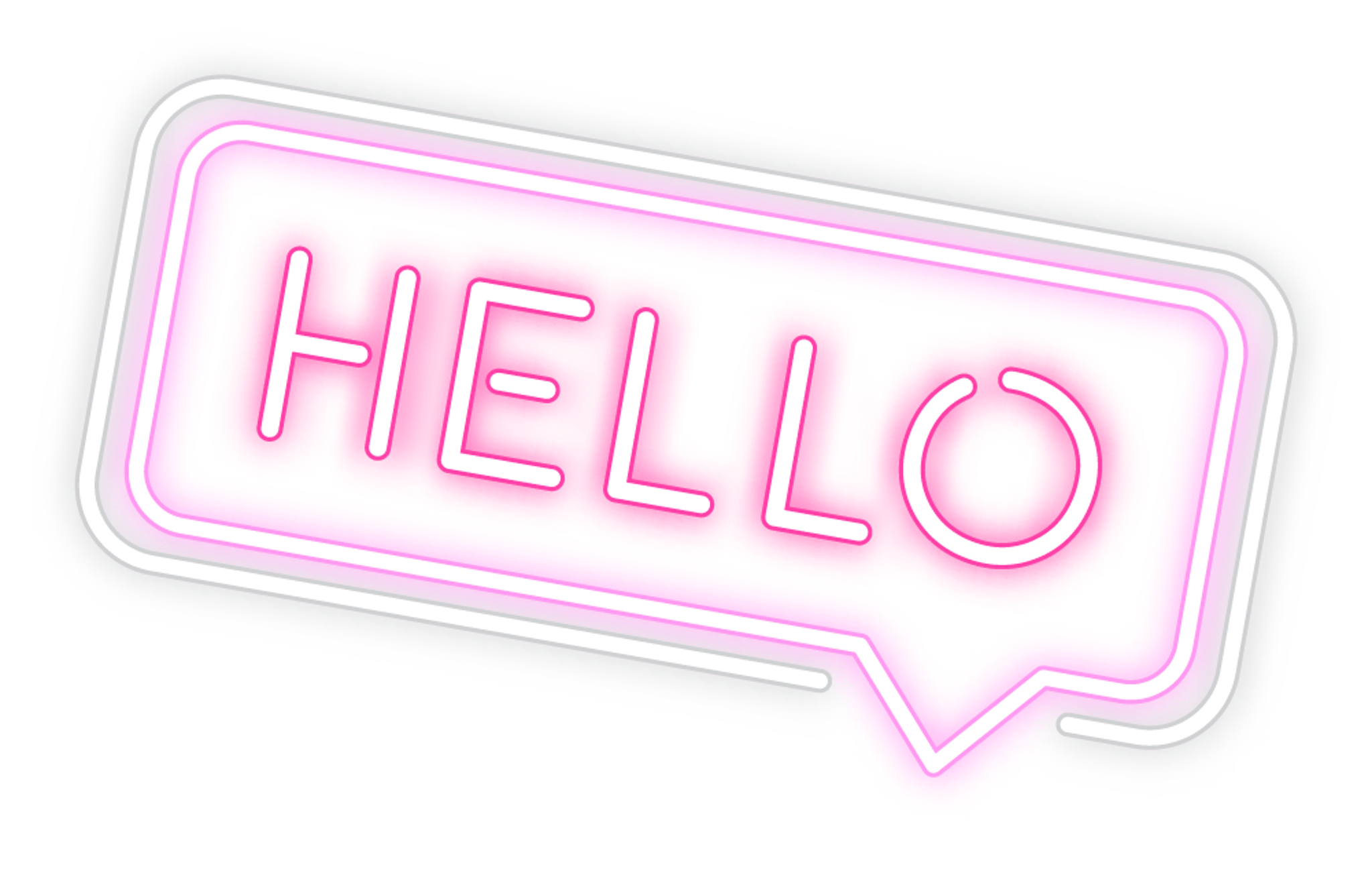 Neon Hello