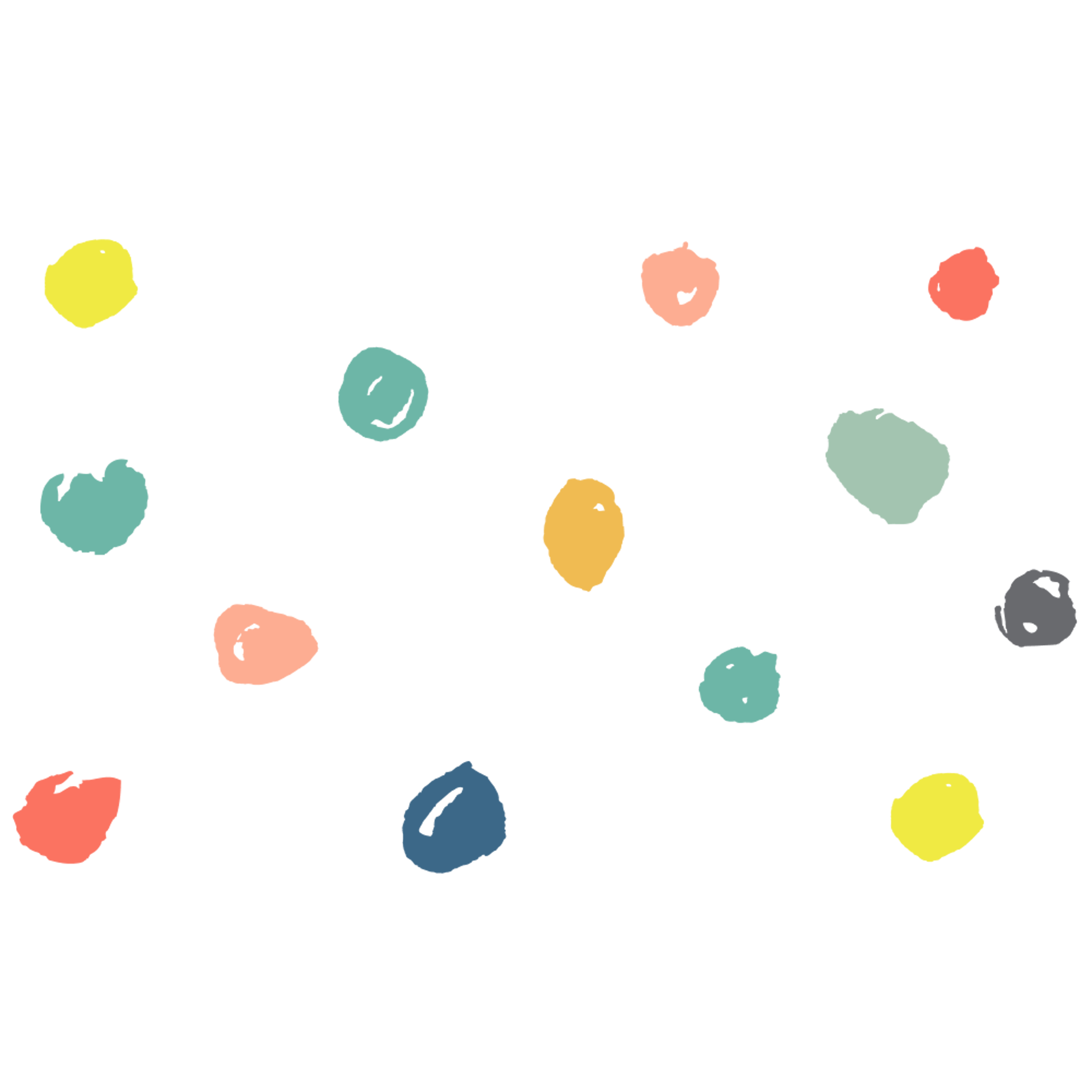 Rainbow Sketch Dots