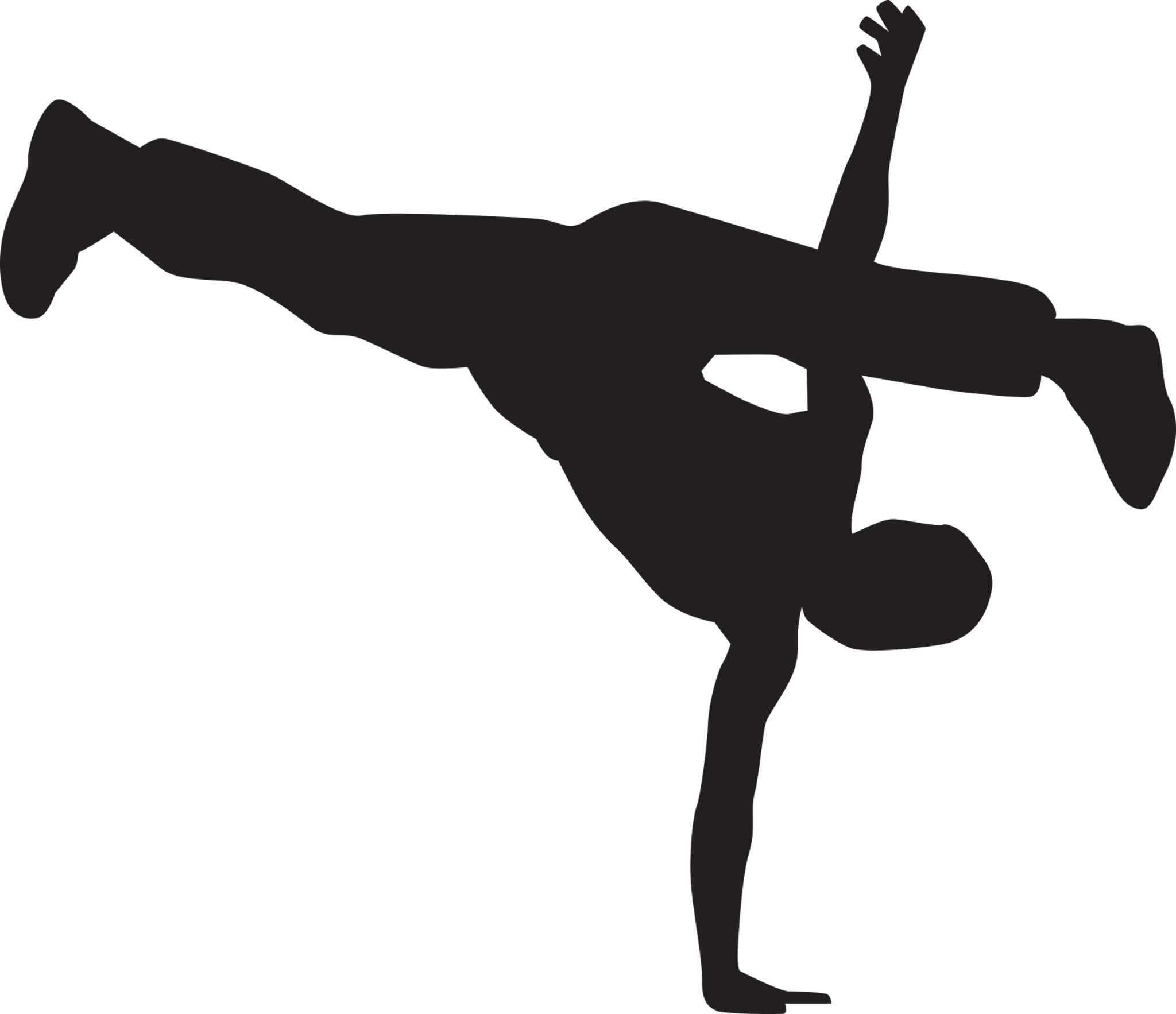 Break Dancer Silhouette 3