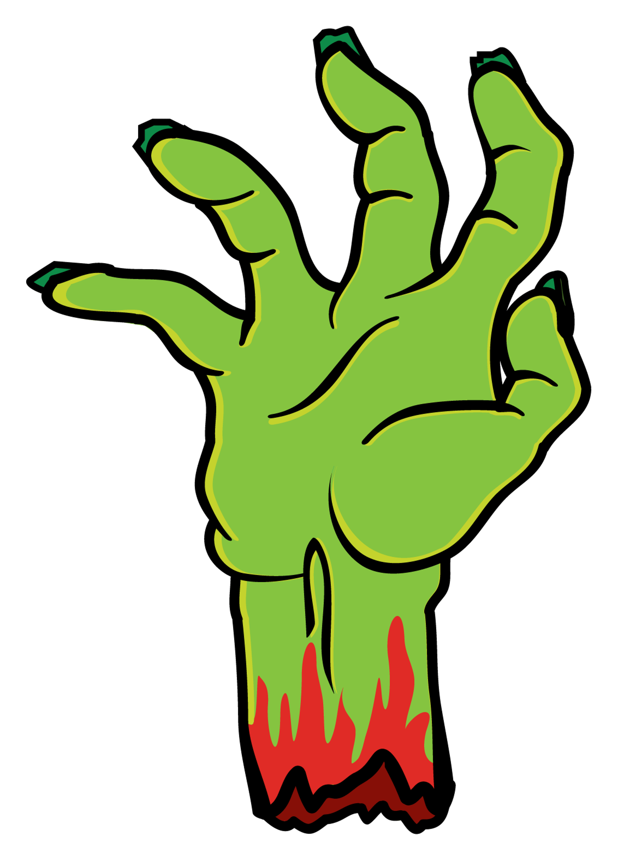Zombie Hand Reaching
