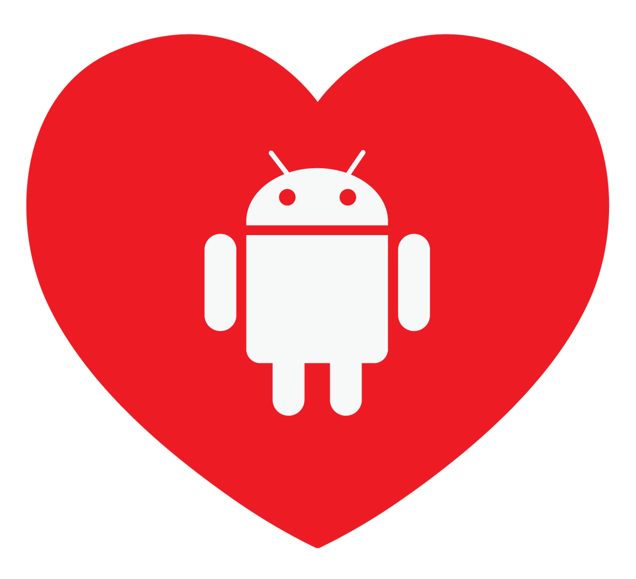 Android Love Heart