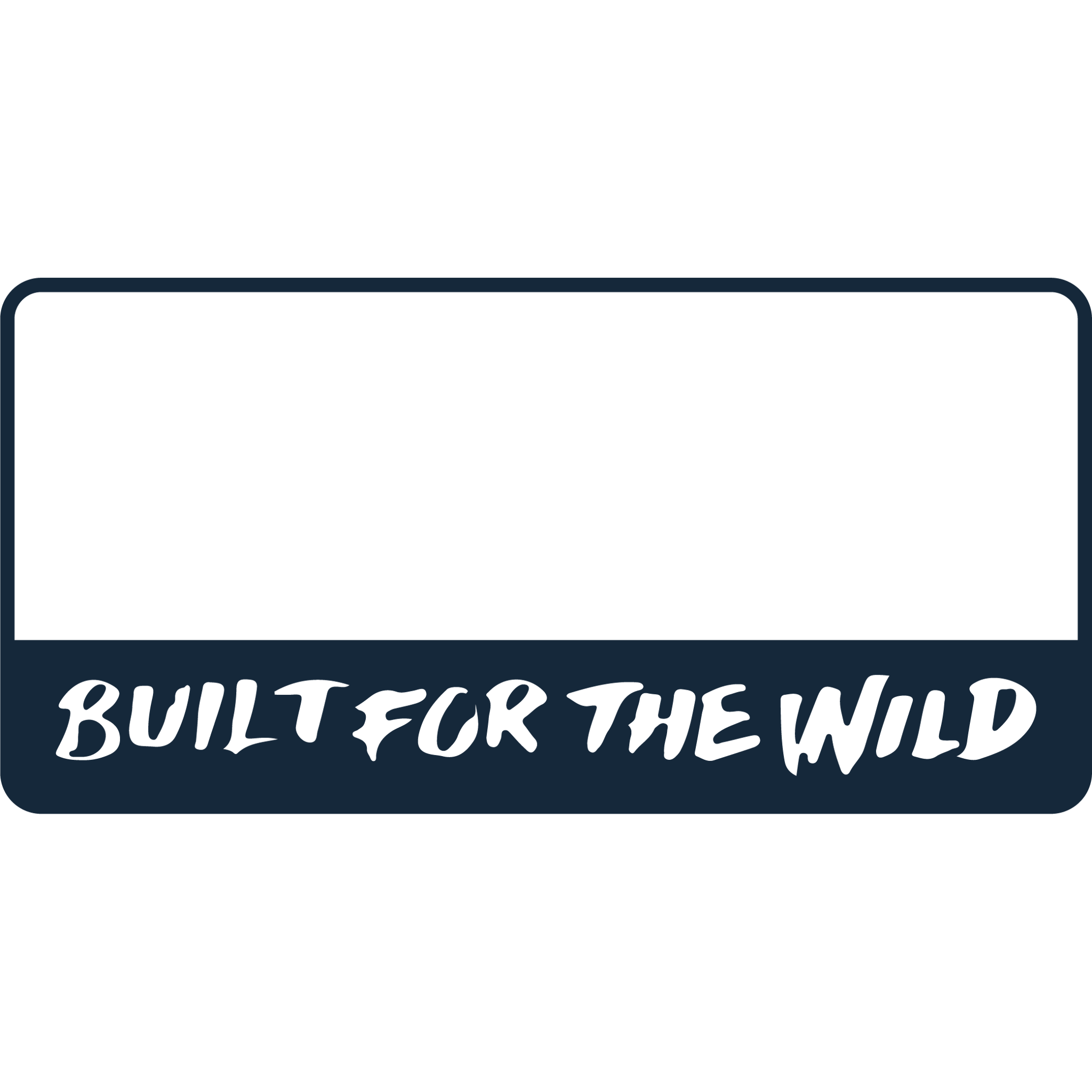 Built For The Wild Label