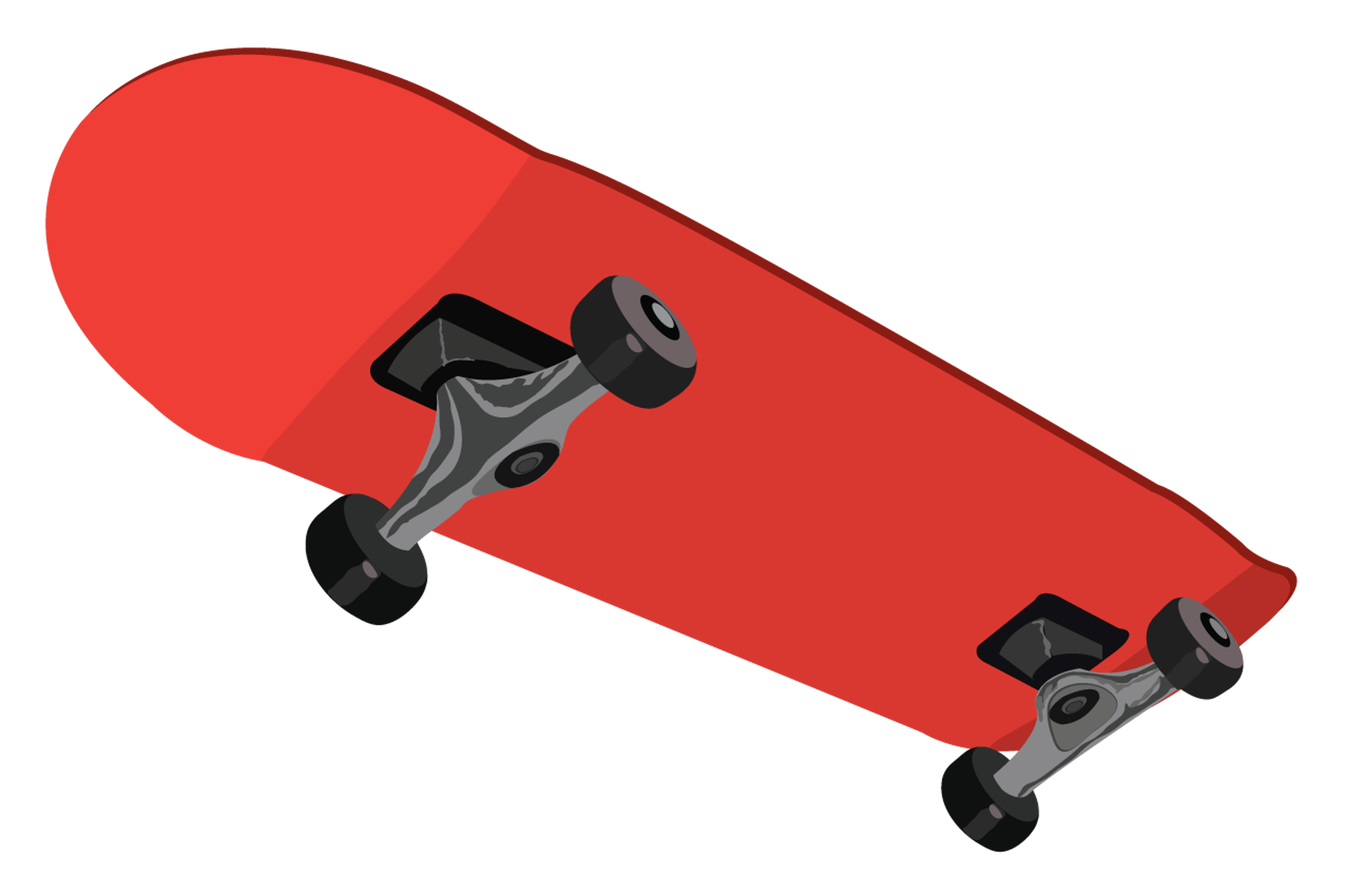 Red Skateboard