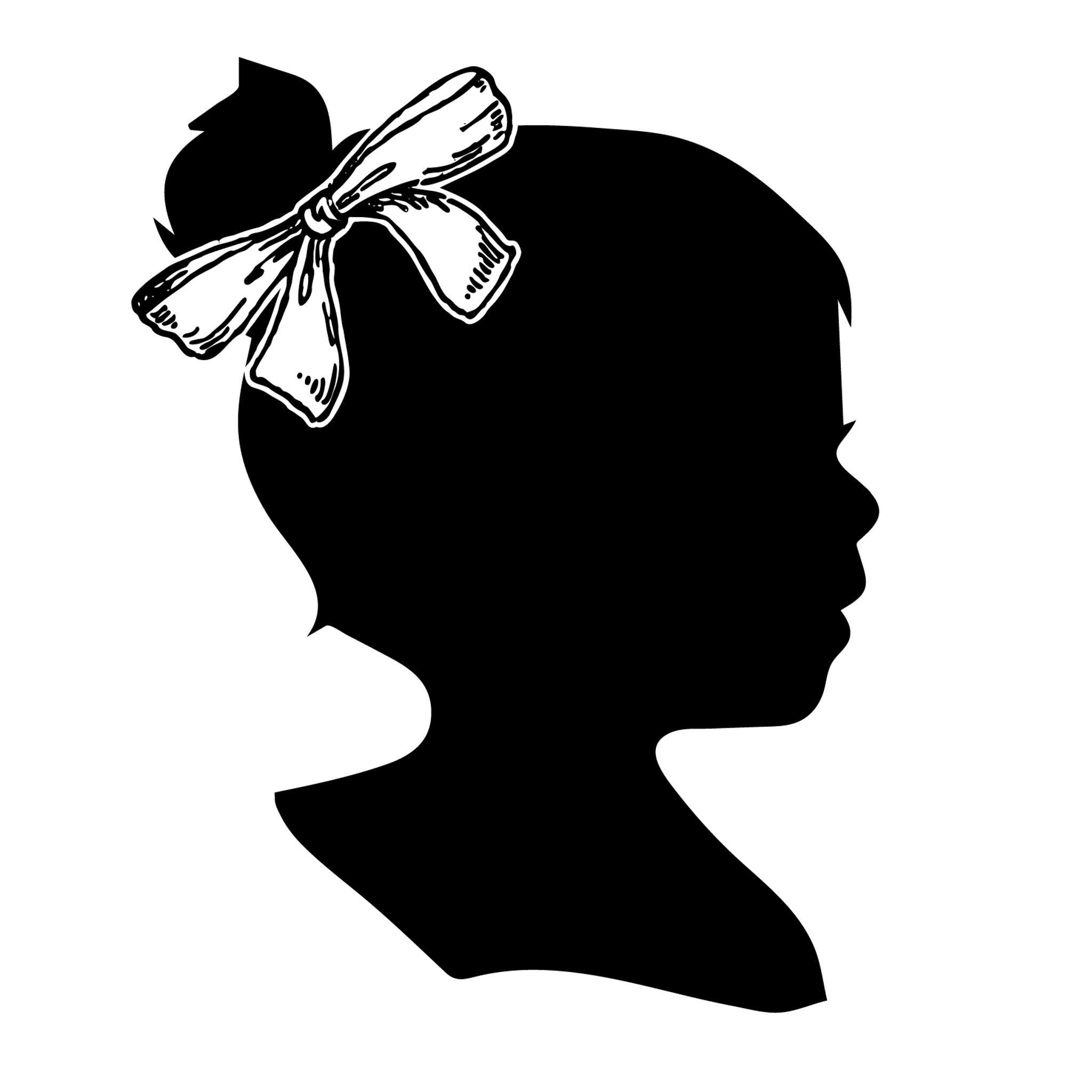 Gir lSilhouette 2