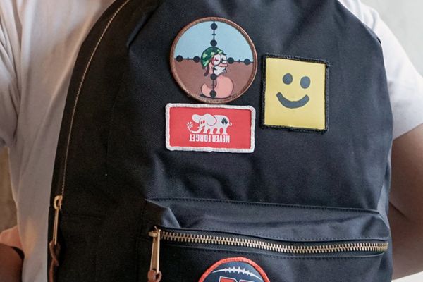  Example of embroidered patch.