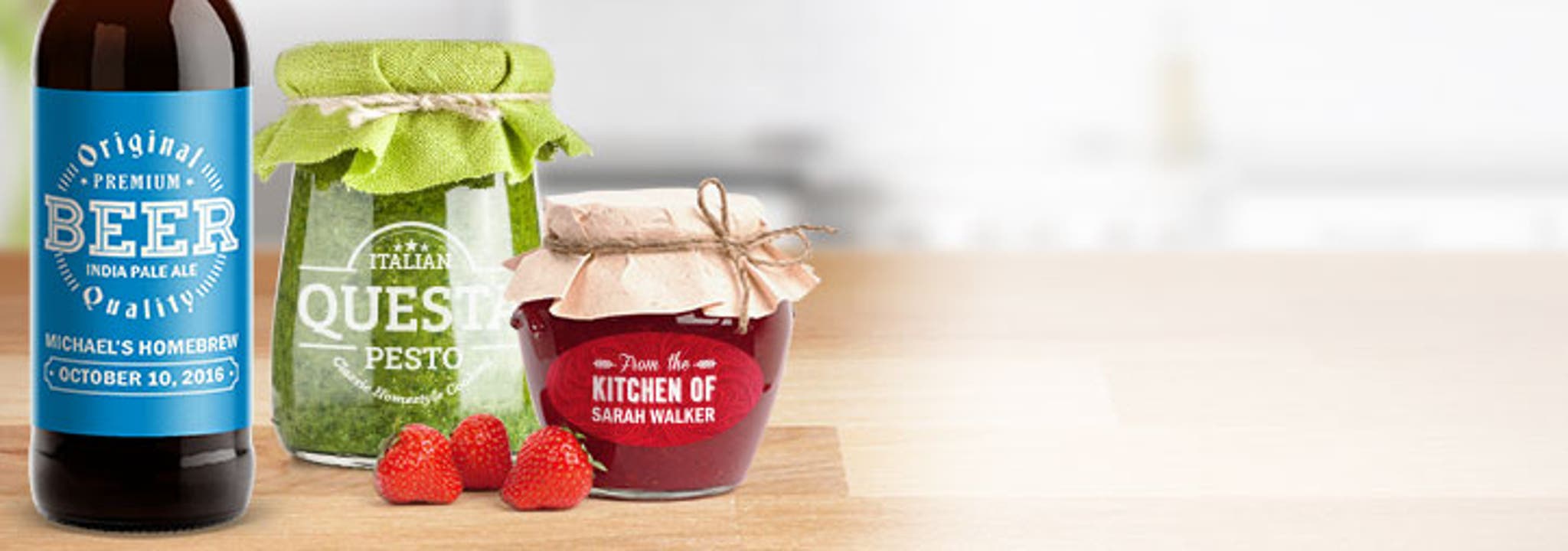 Custom Food & Drink Labels