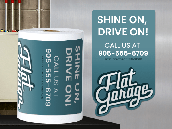 Oversized Print Labels