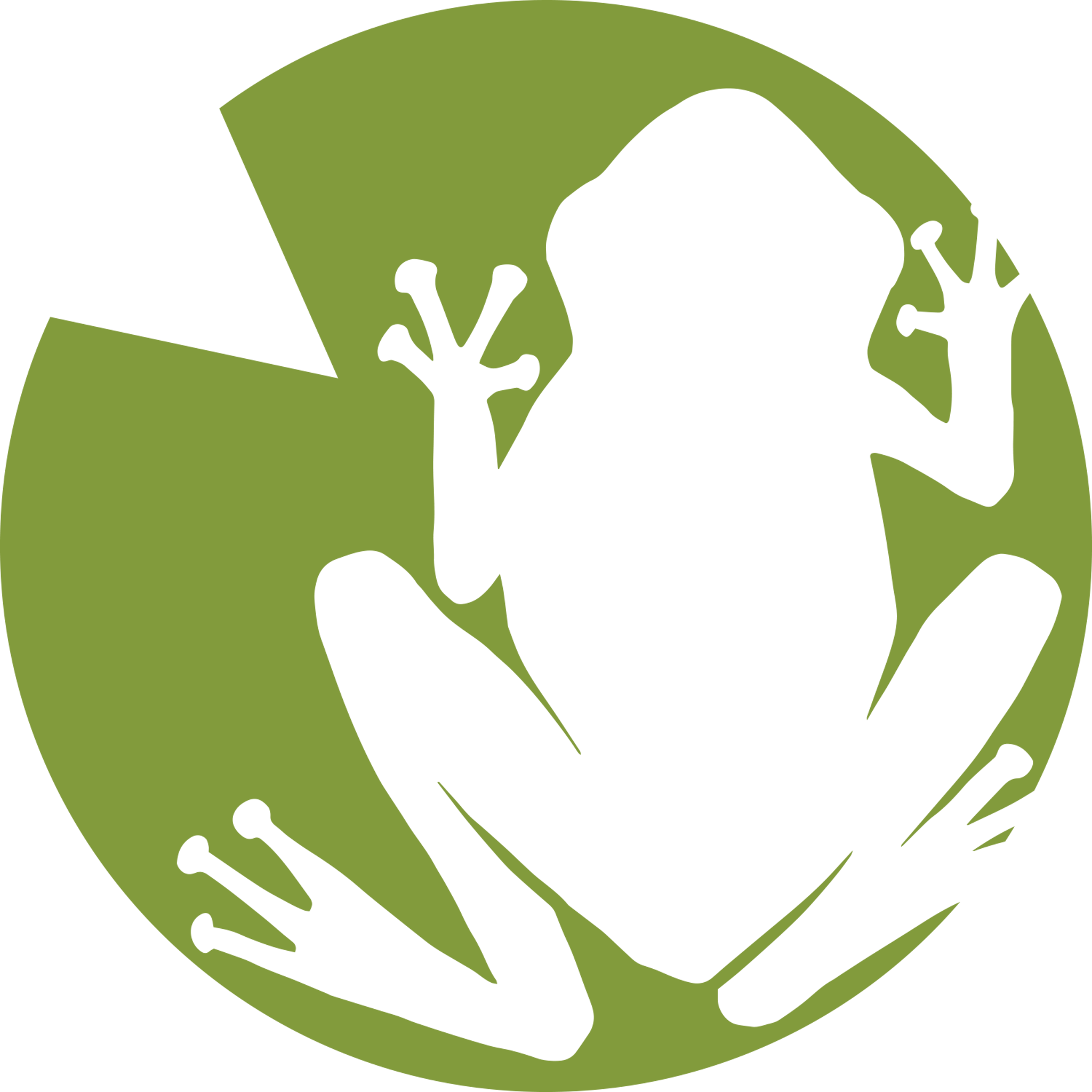 Lilypad Frog SIlhouette