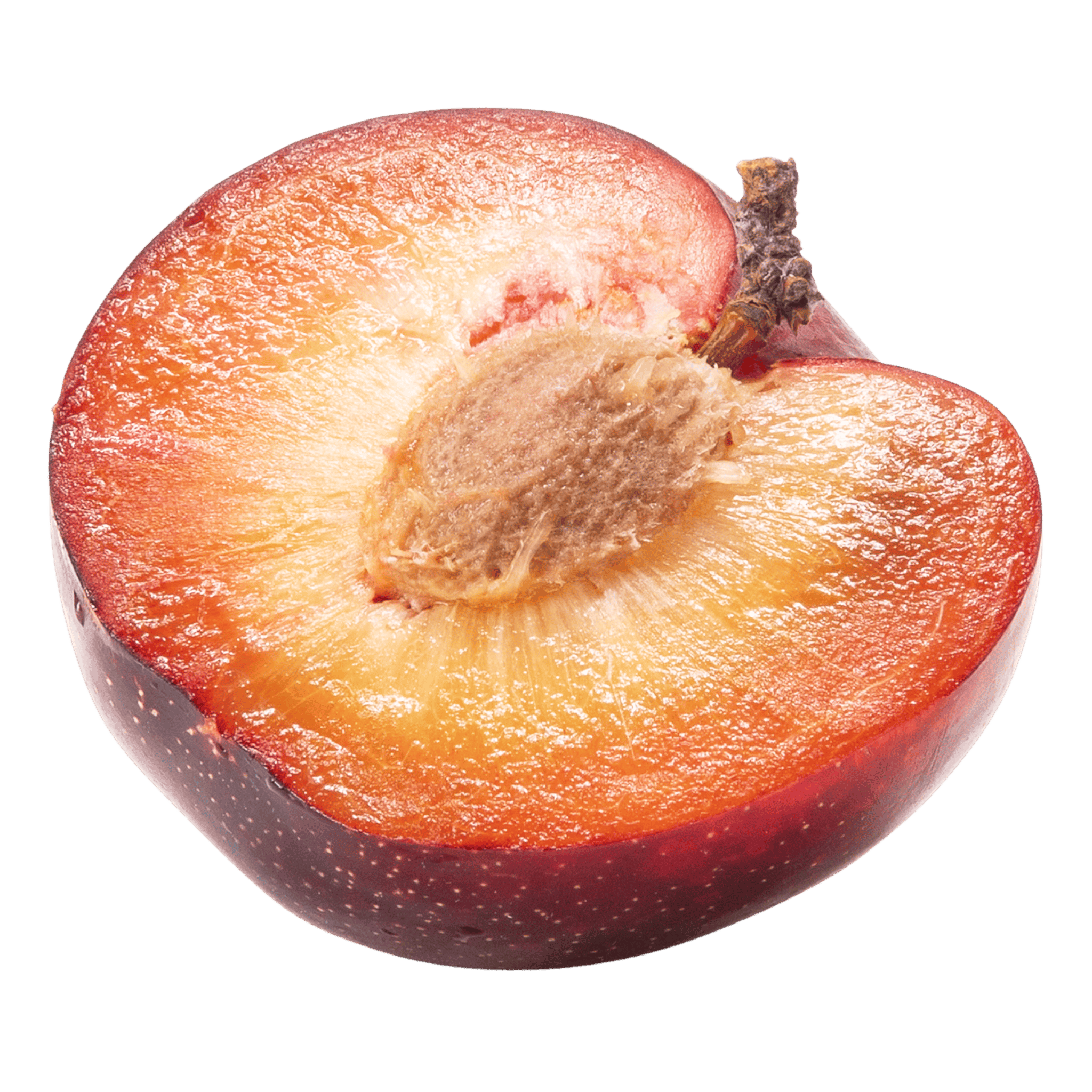 Plum Halved