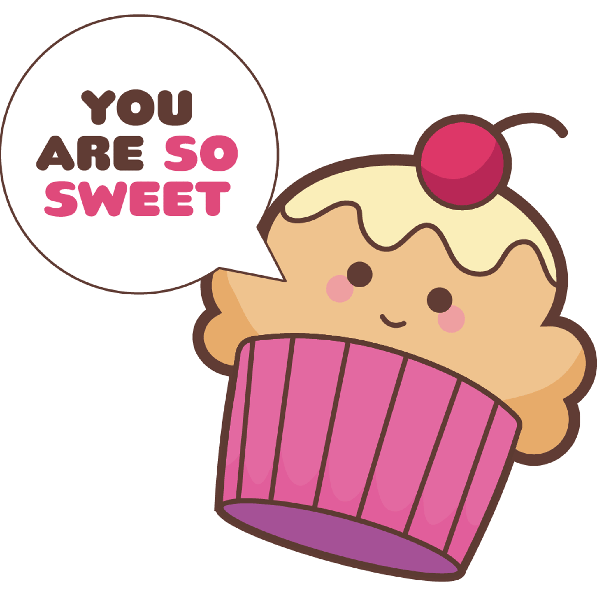 Kawaii Cute Cupcake