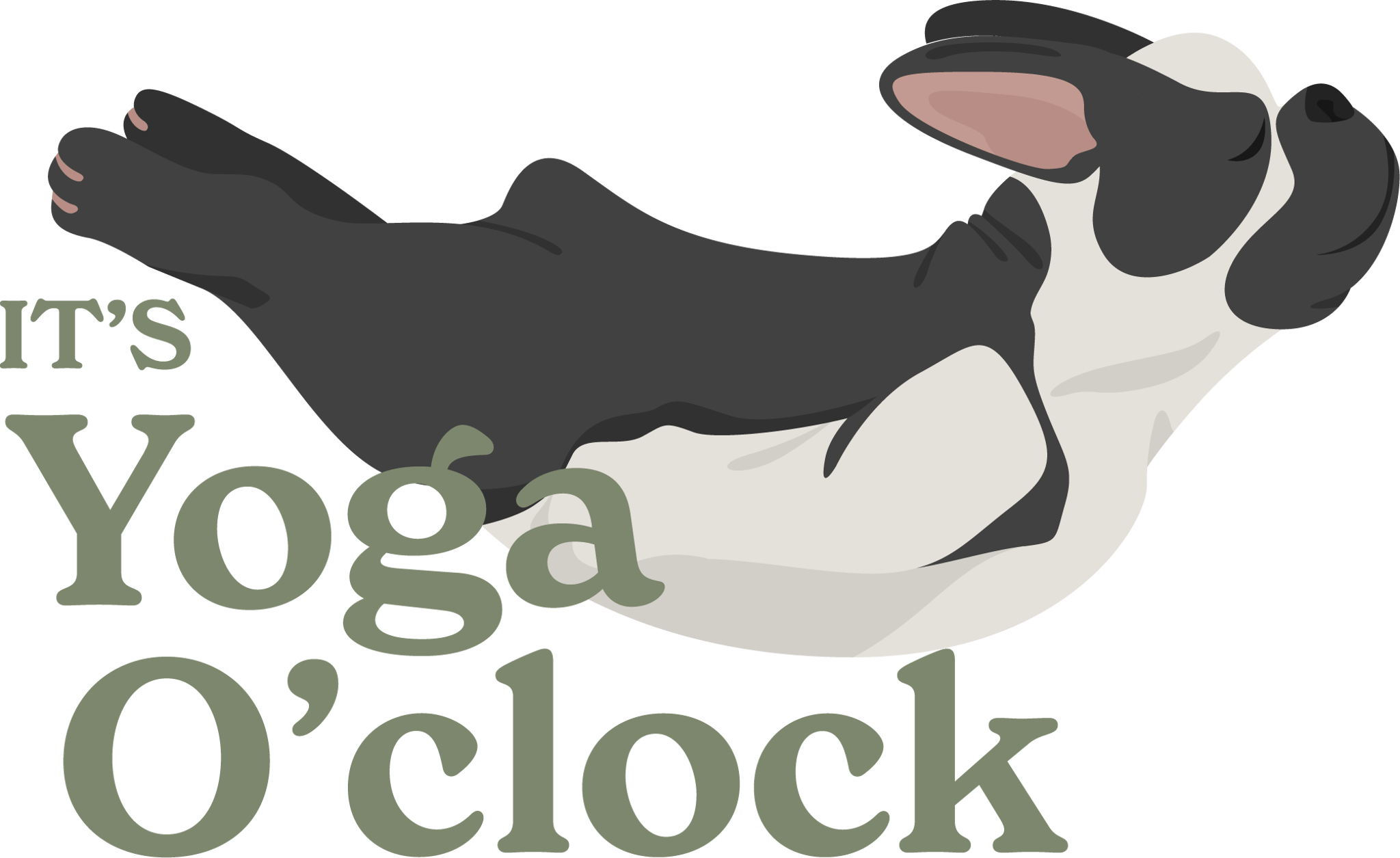 It's Yoga O'Clock Dog