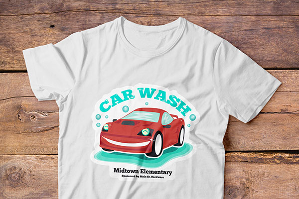 vintage car wash fundraiser