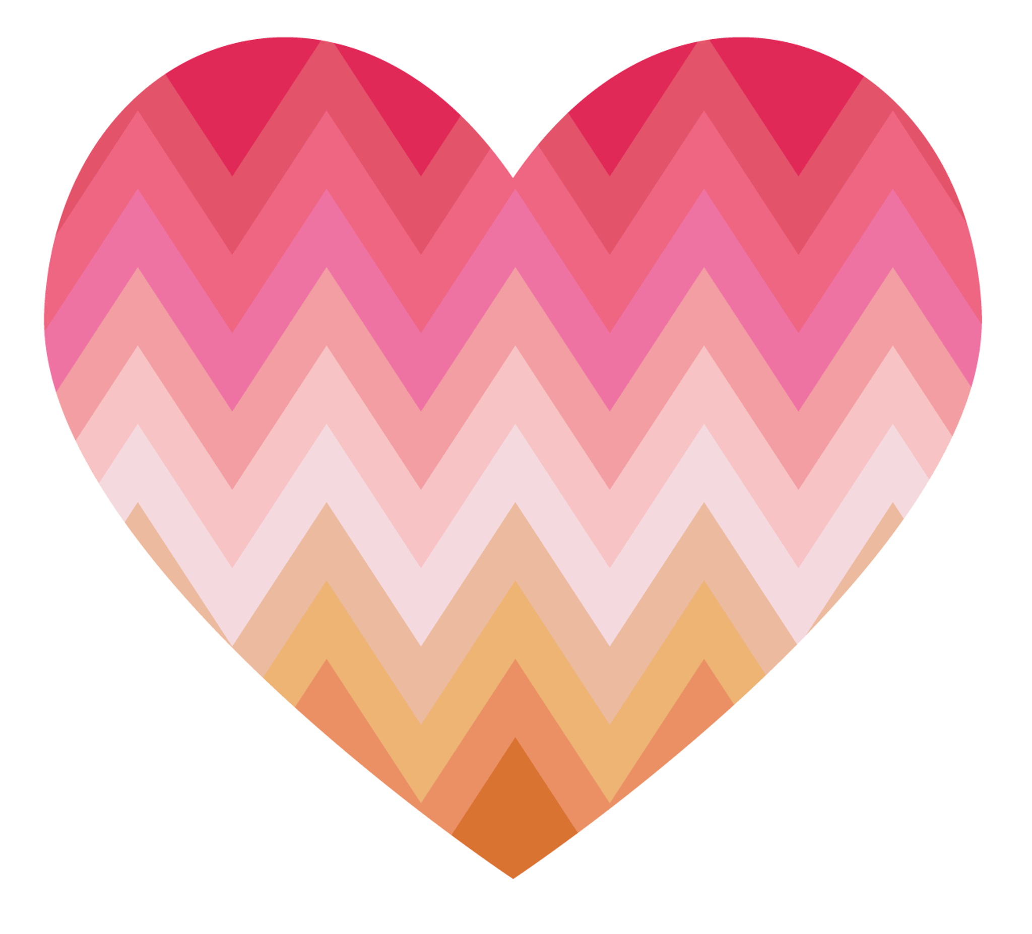 Zig Zag Heart