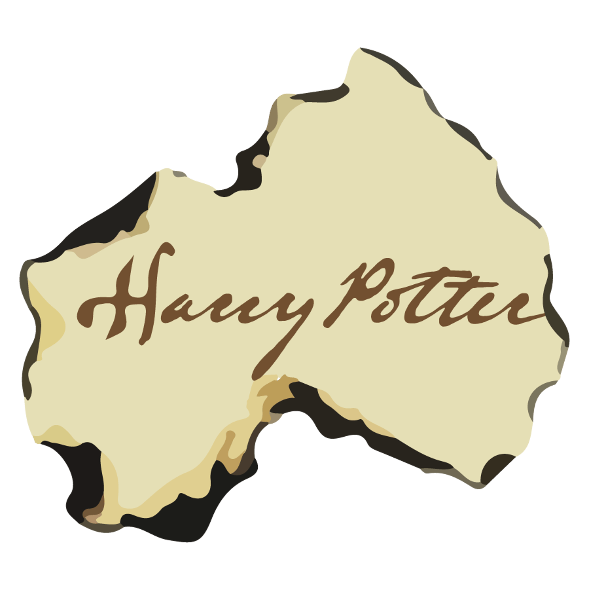 Harry Potter Burnt Paper