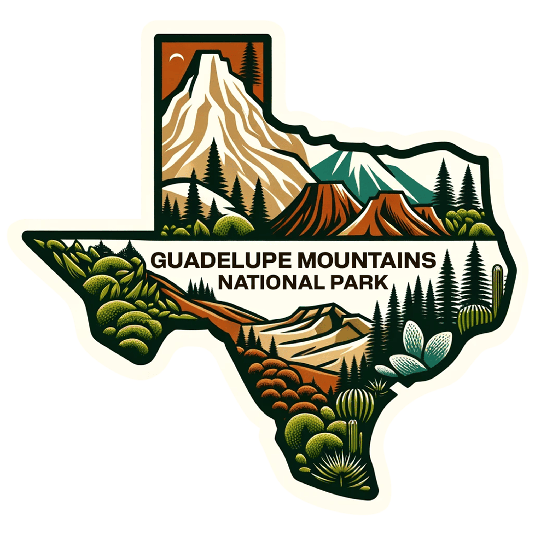 Texas, Guadelupe Mountains
