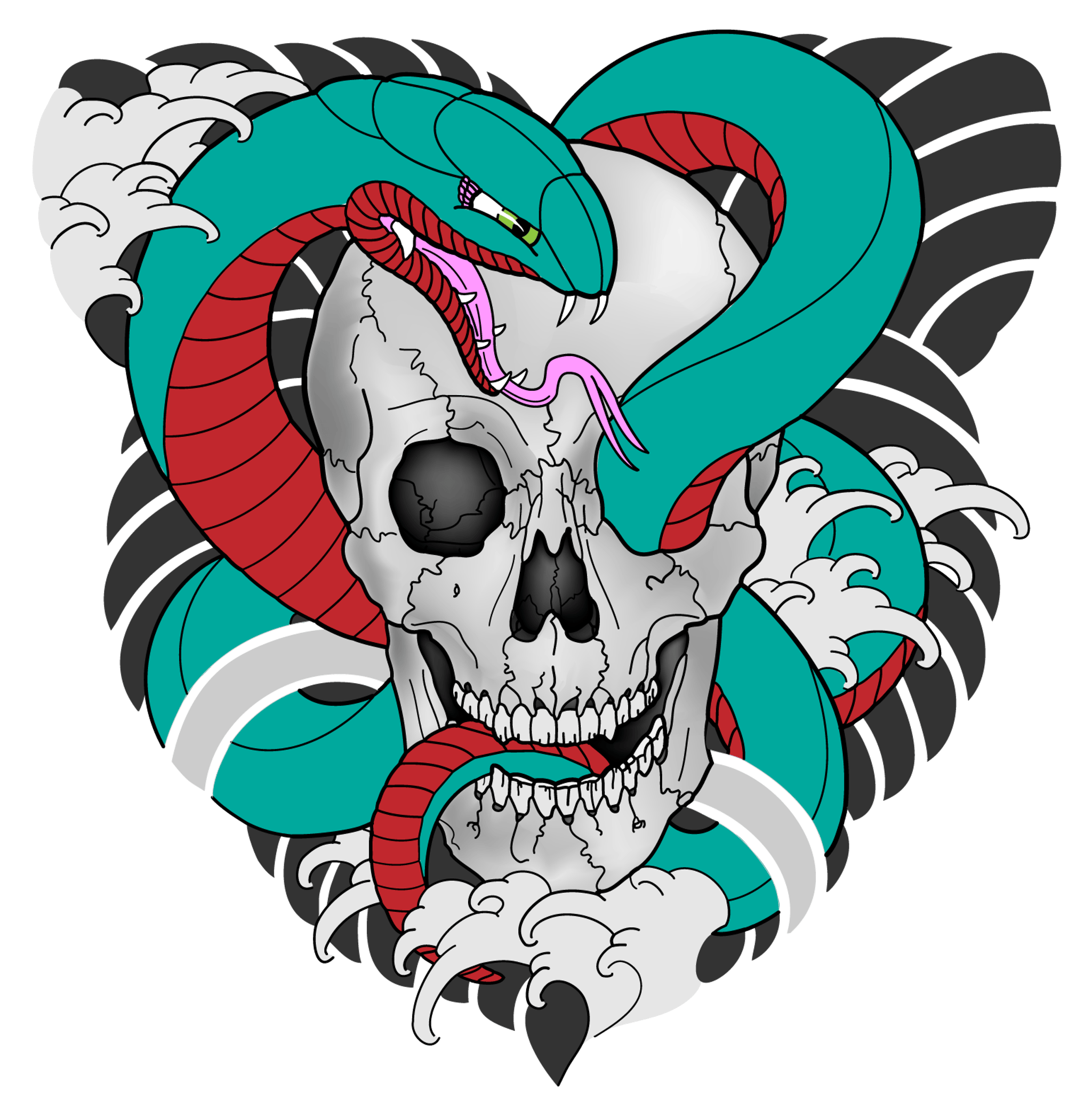 Snake Skull 