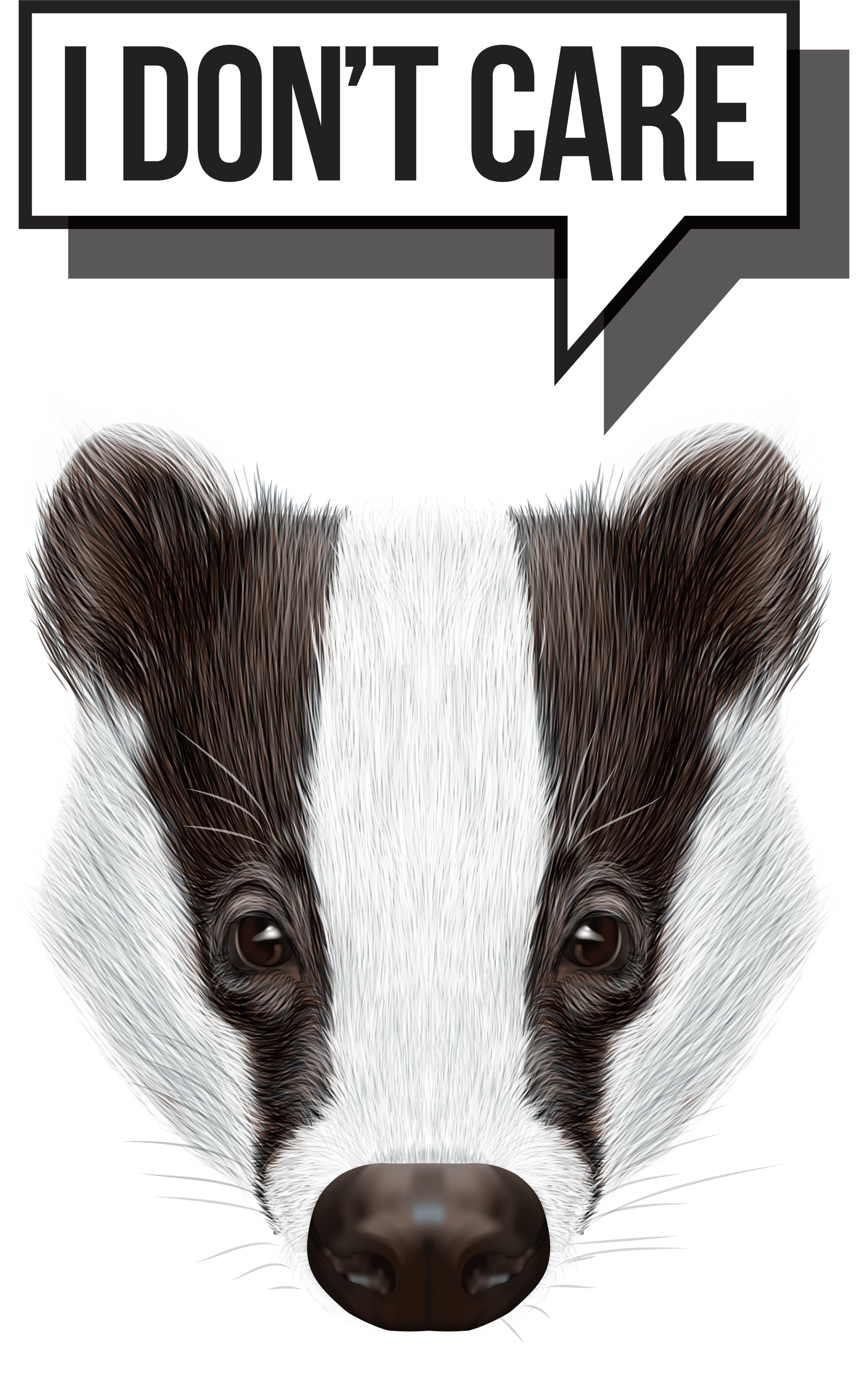 Badger Don't Care Funny