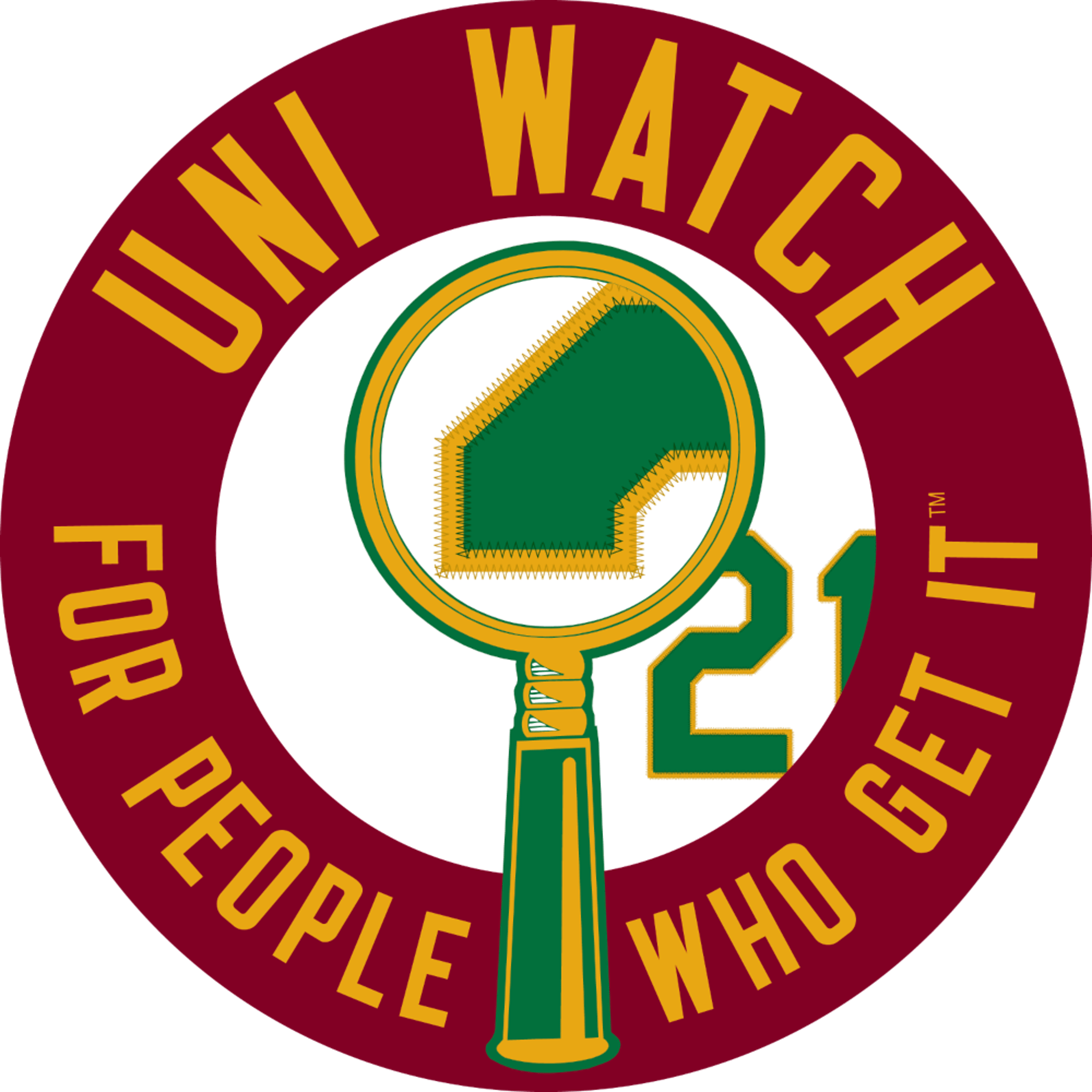 Uni Watch Burgundy Disc