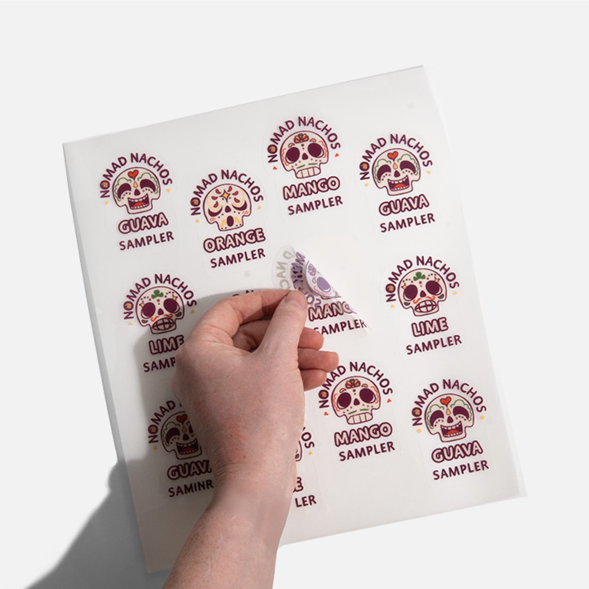 Crystal Clear Label Pages