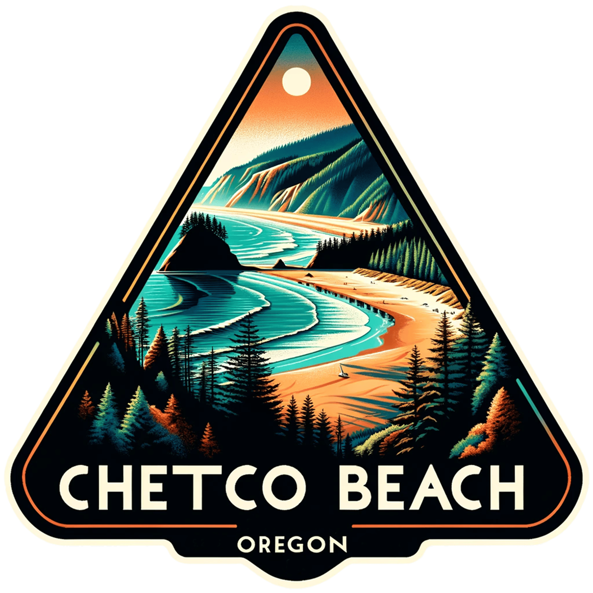 Oregon, Chetco Beach