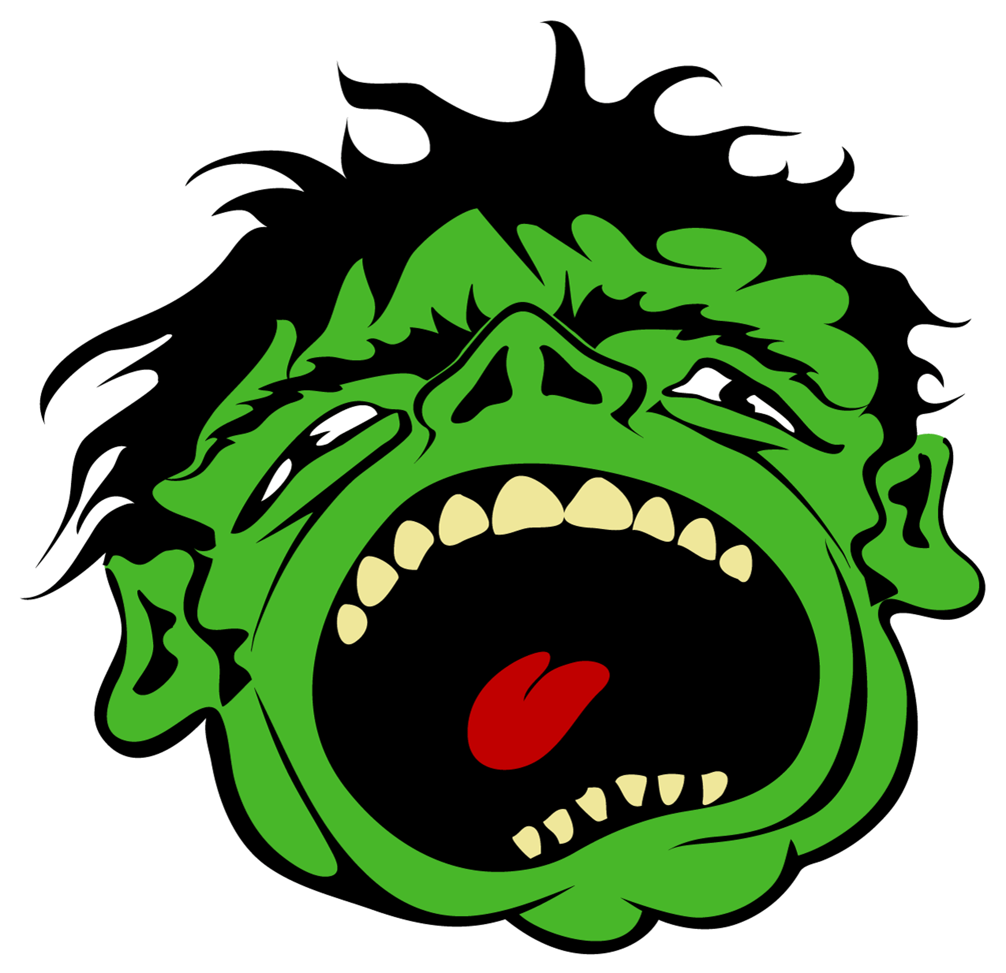 Screaming Green Boy