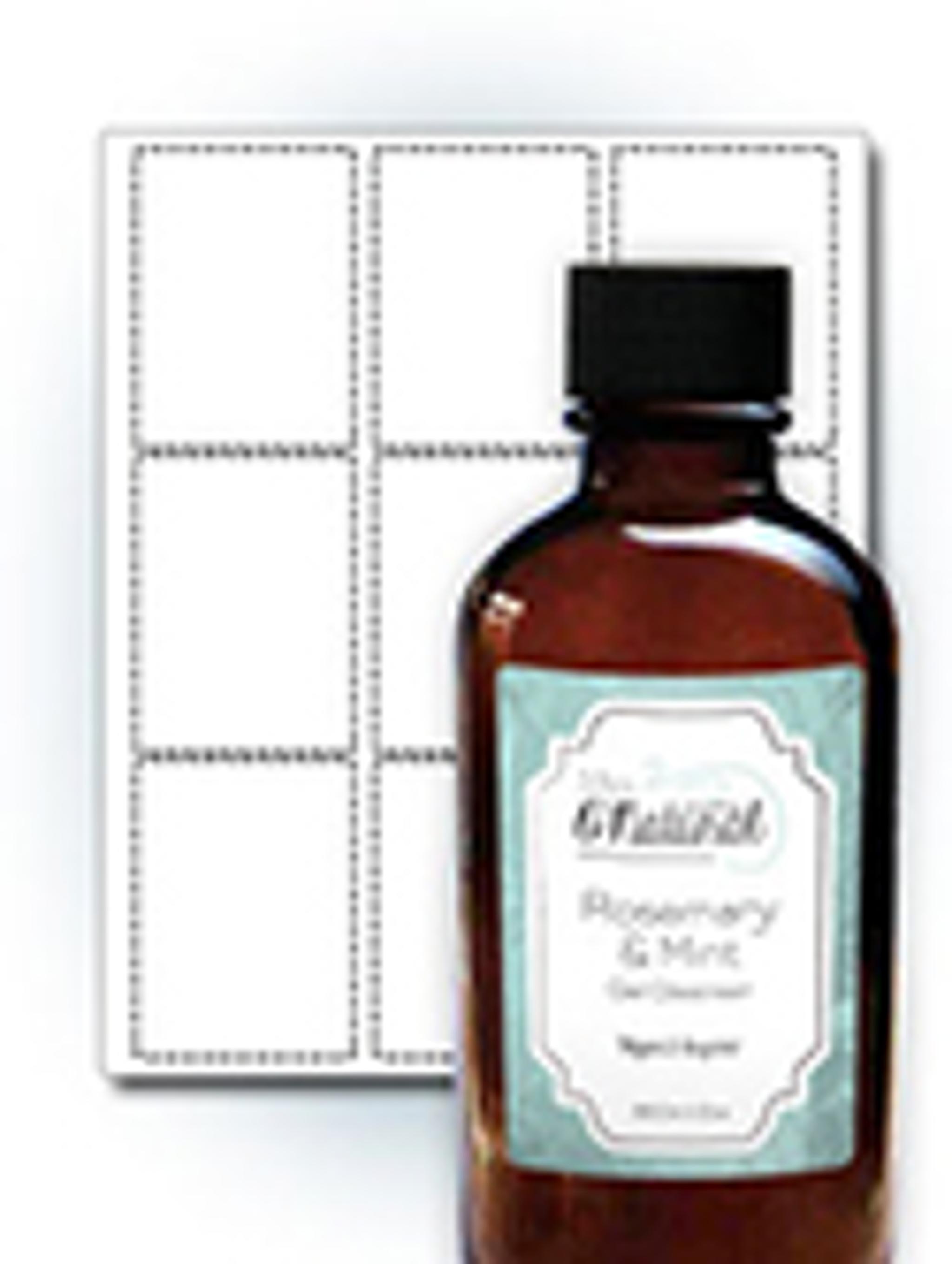 Rectangle Food Labels