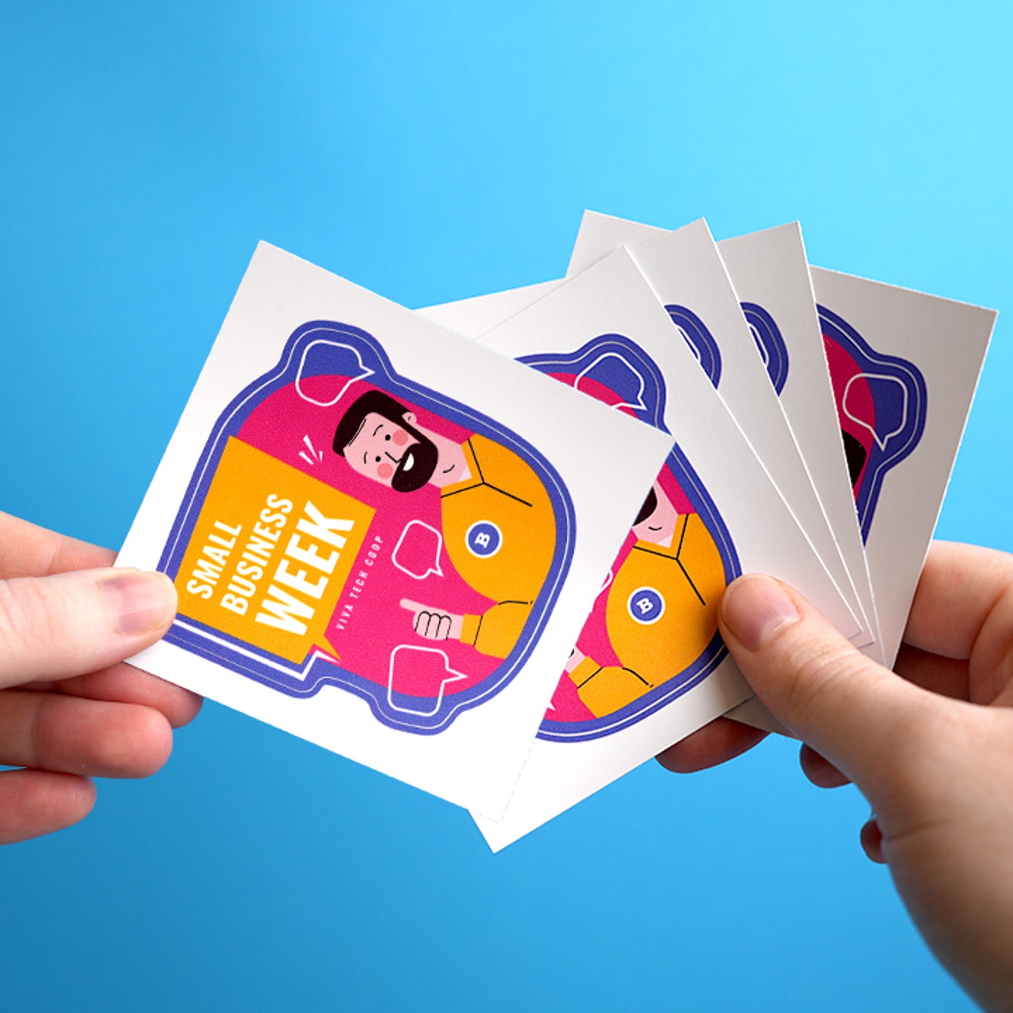 Kiss-Cut Sticker Singles