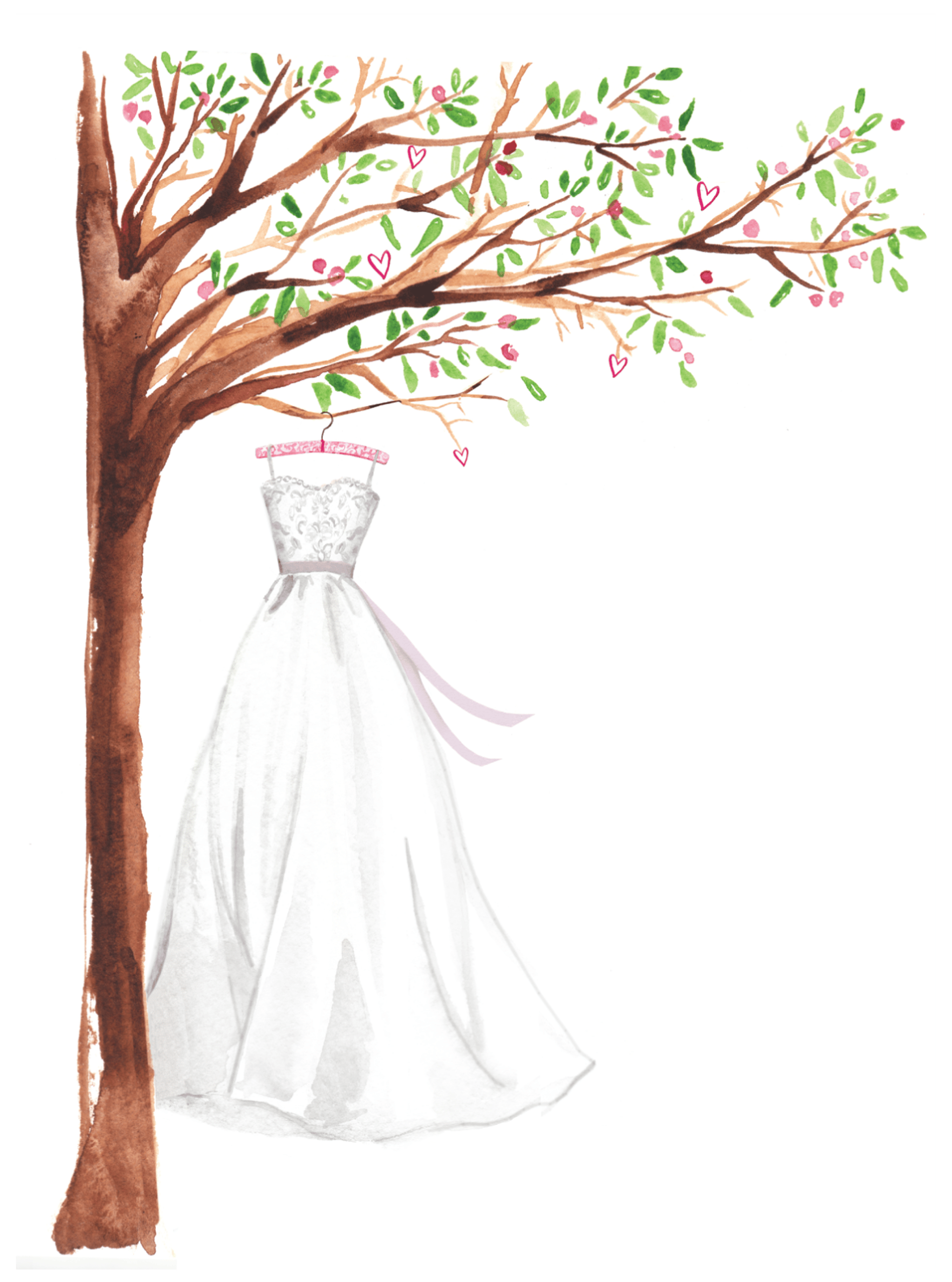 Tree Wedding Dress
