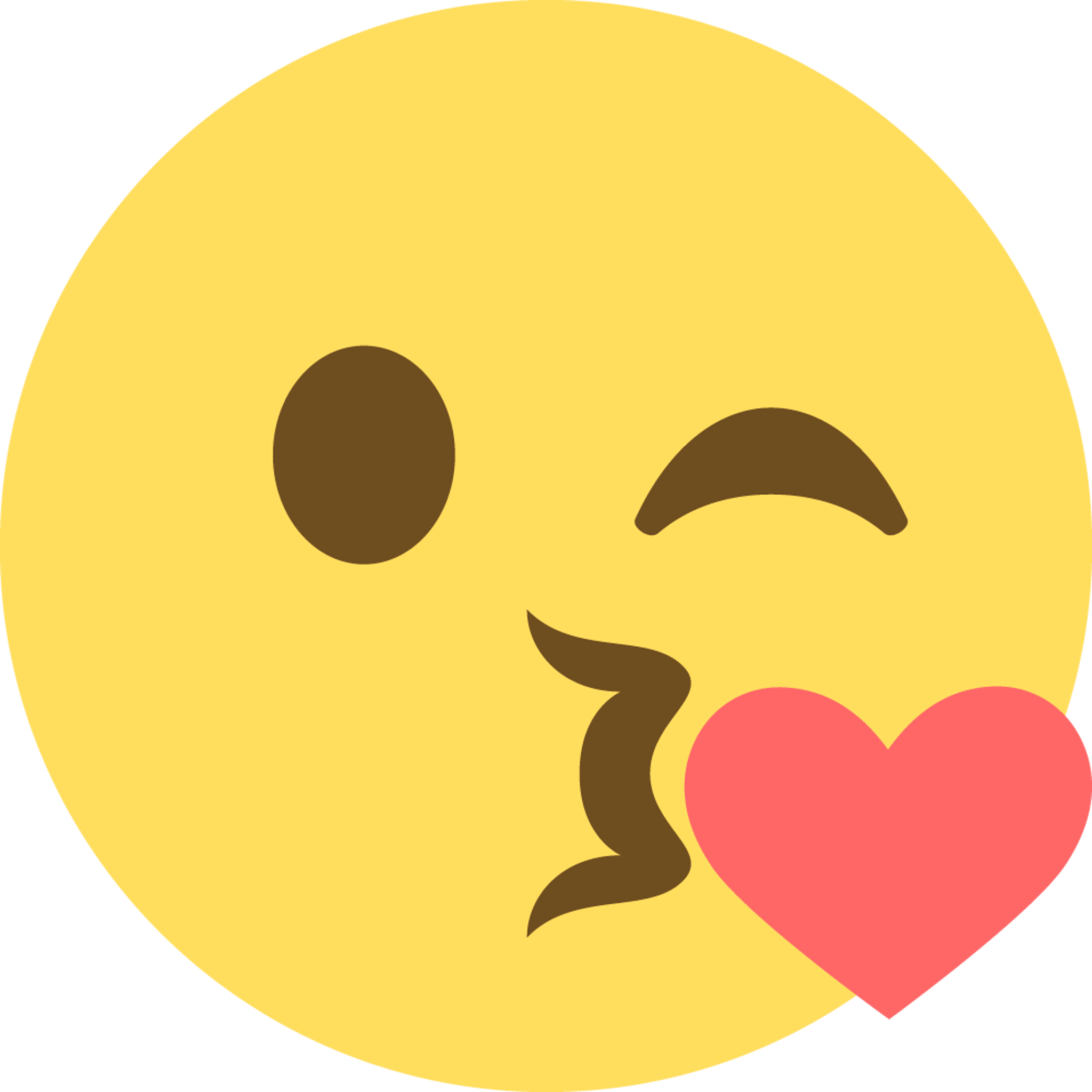 Blowing Kiss Heart Emoji