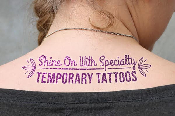 Shine On with Specialty Temporary Tattoos
