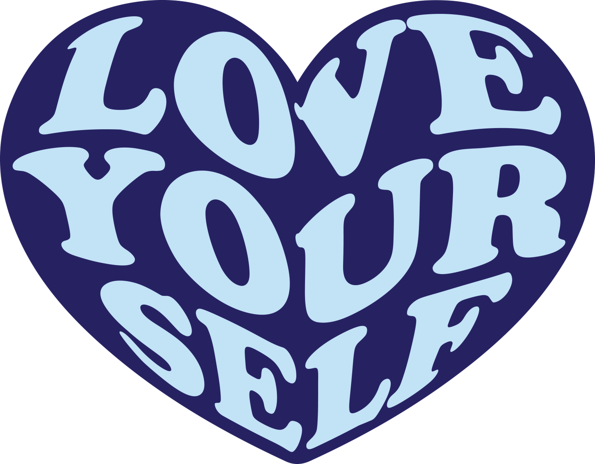 Love Yourself Navy
