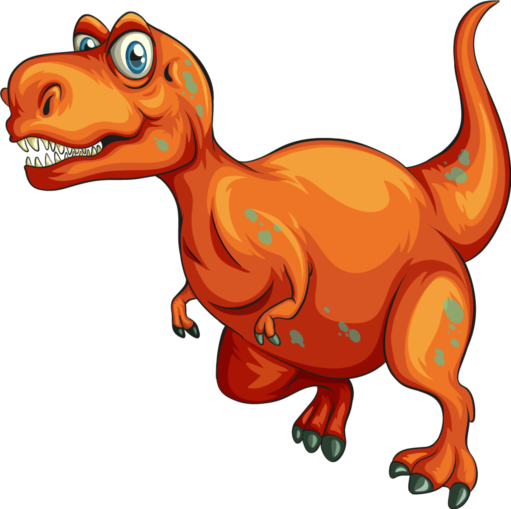 T-Rex Orange Dinosaur