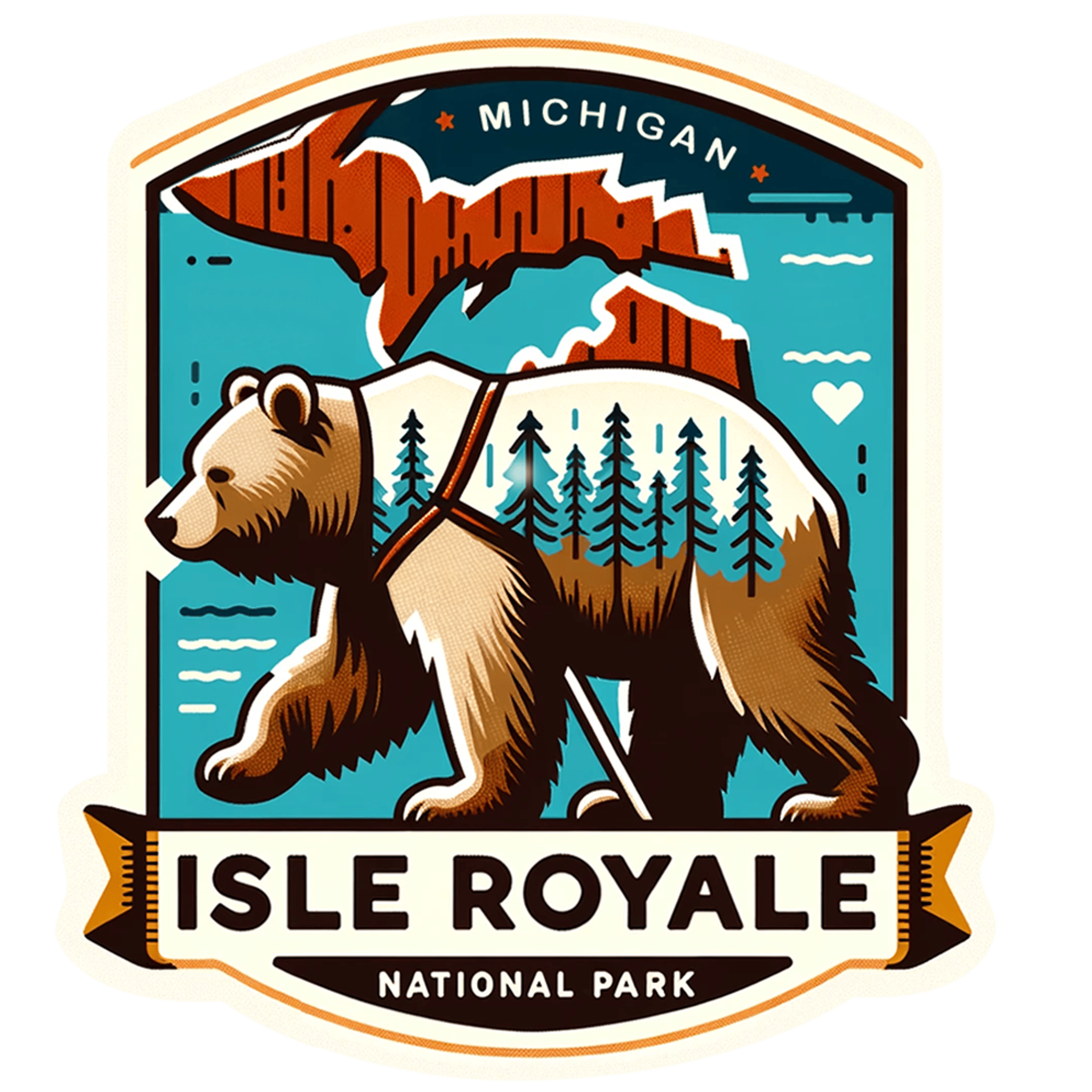 Michigan, Isle Royale National Park