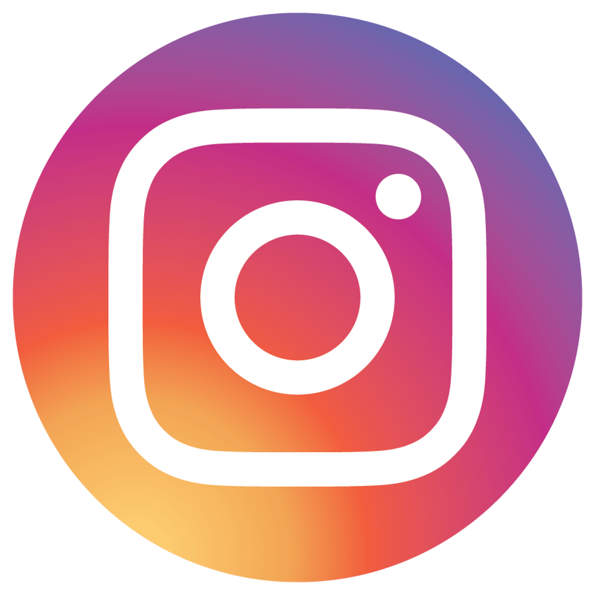 Instagram-Colored Circle
