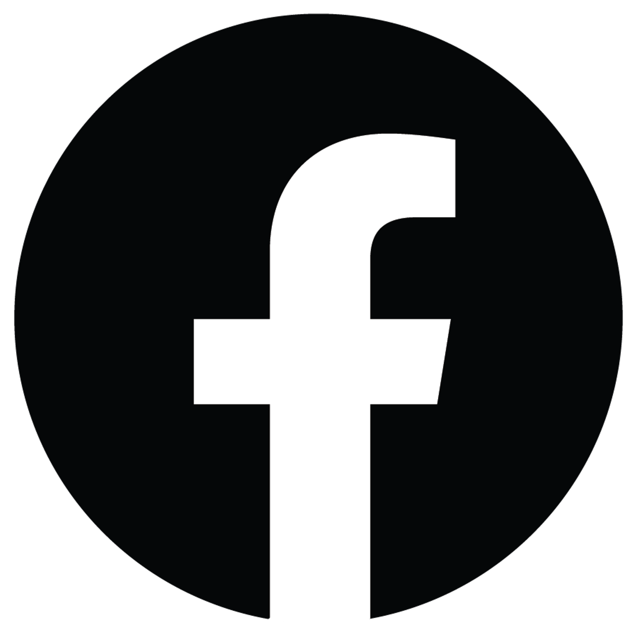 Facebook-Black Circle