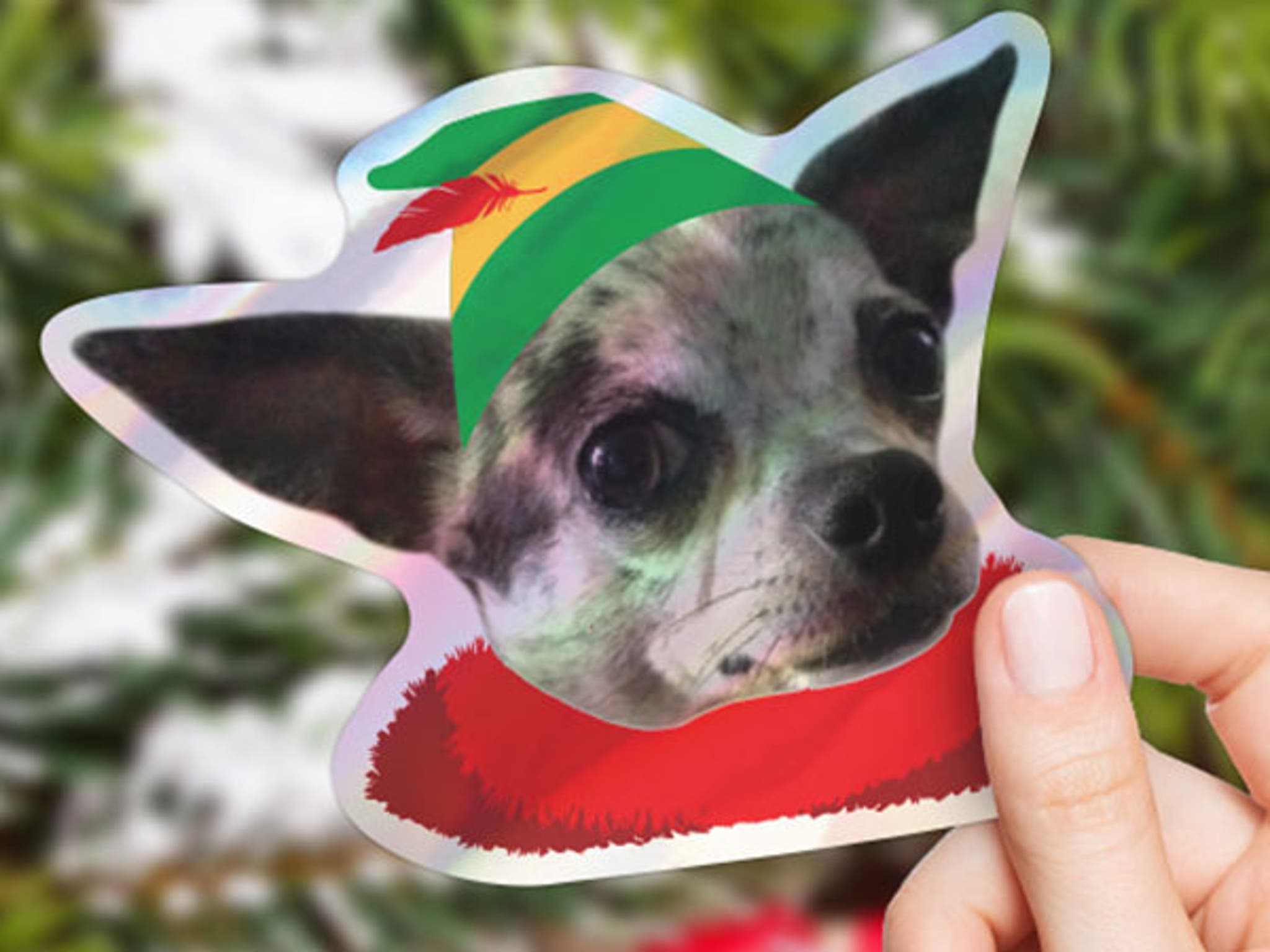 Holographic Stickers