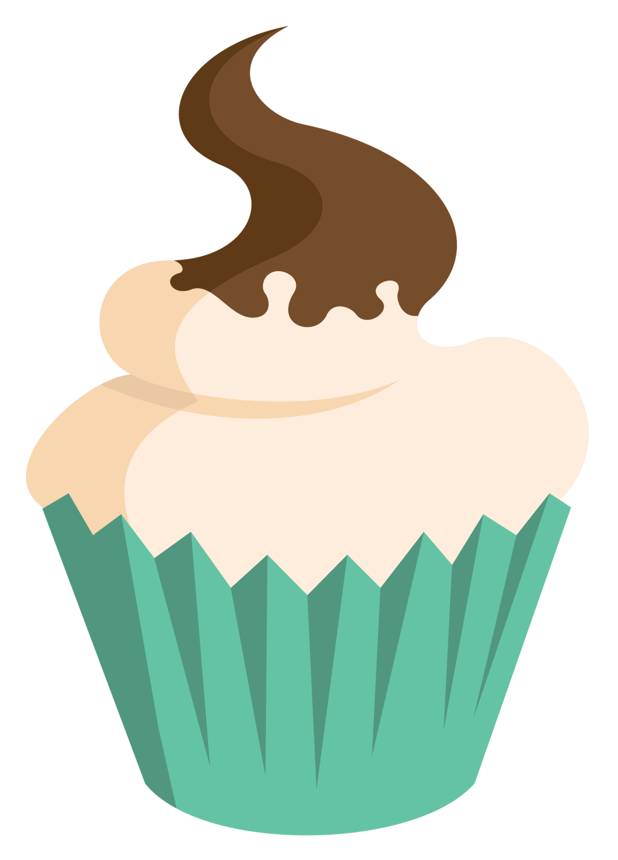 Swirl Cupcake