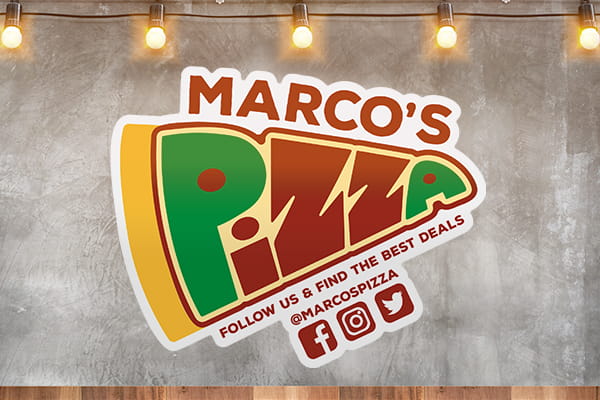 Turn your empty walls into a vessel of brand awareness and social shares with wall decals