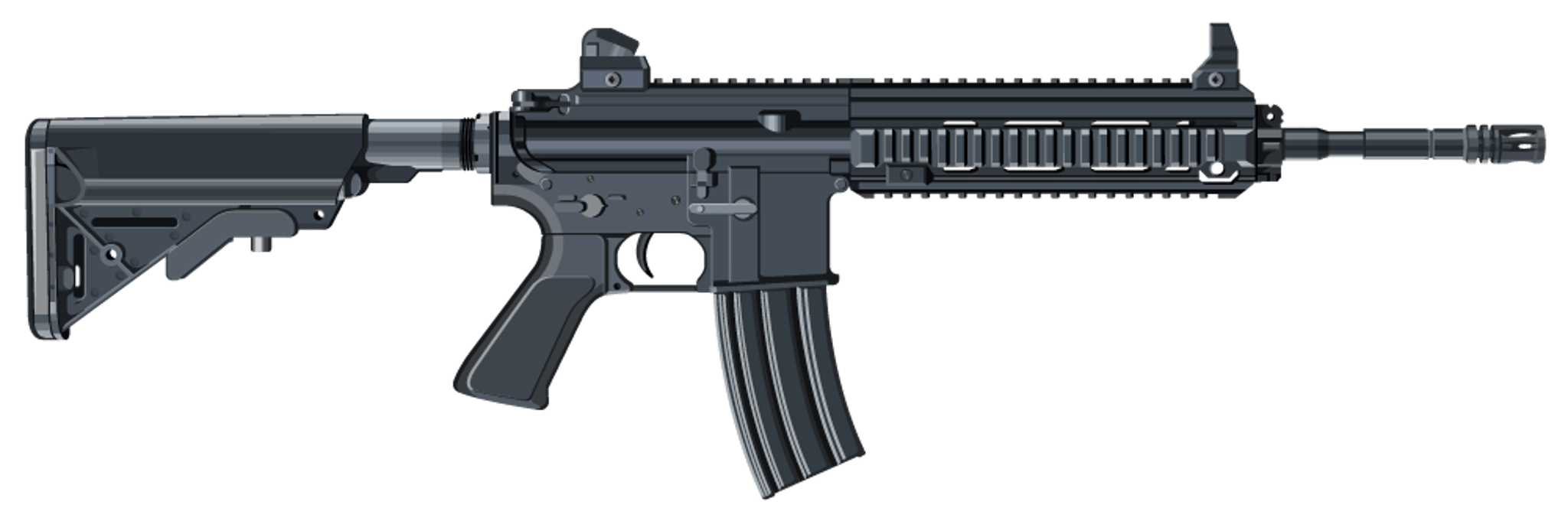 AssaultRifleBeigeBlack