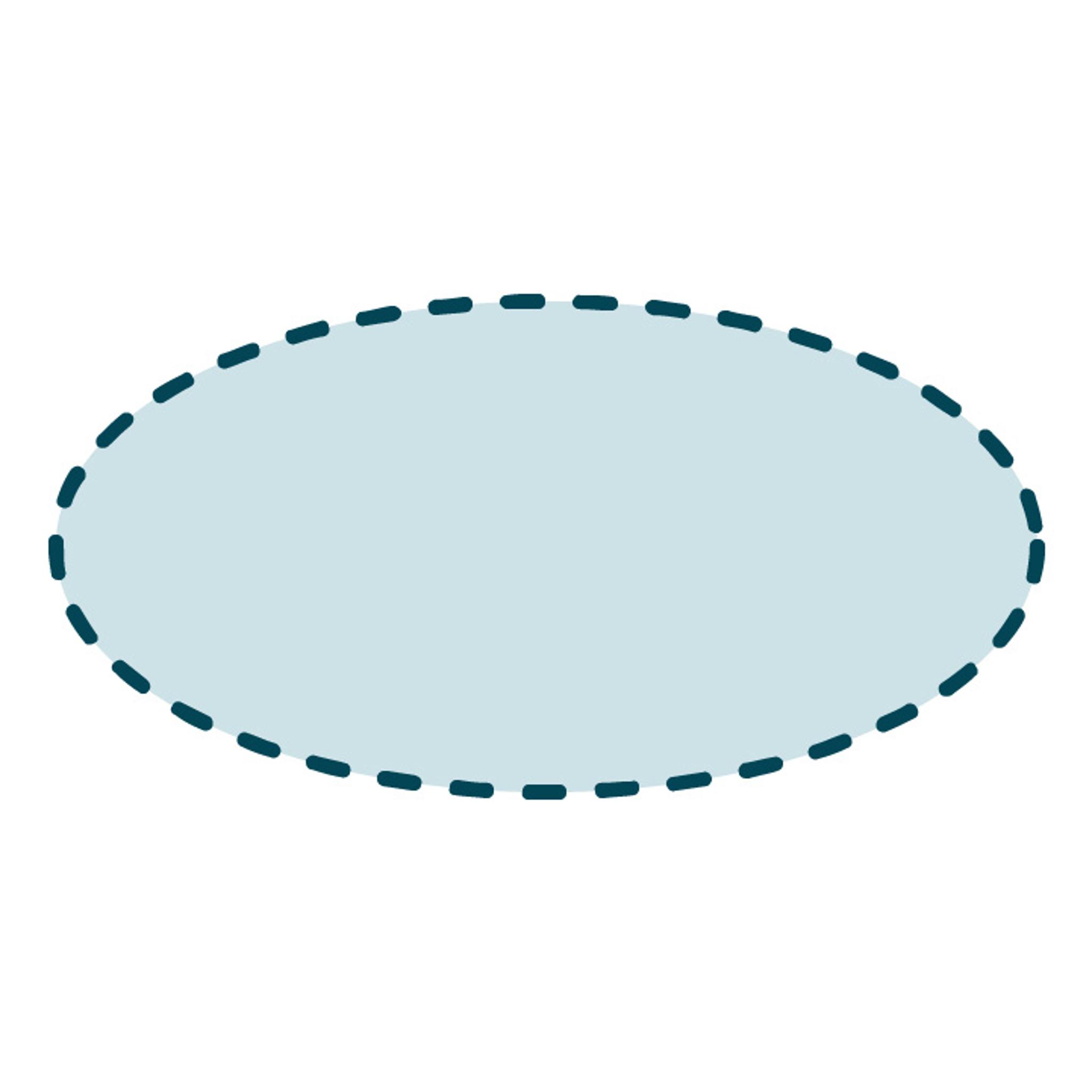 2" x 1" Oval Food Labels