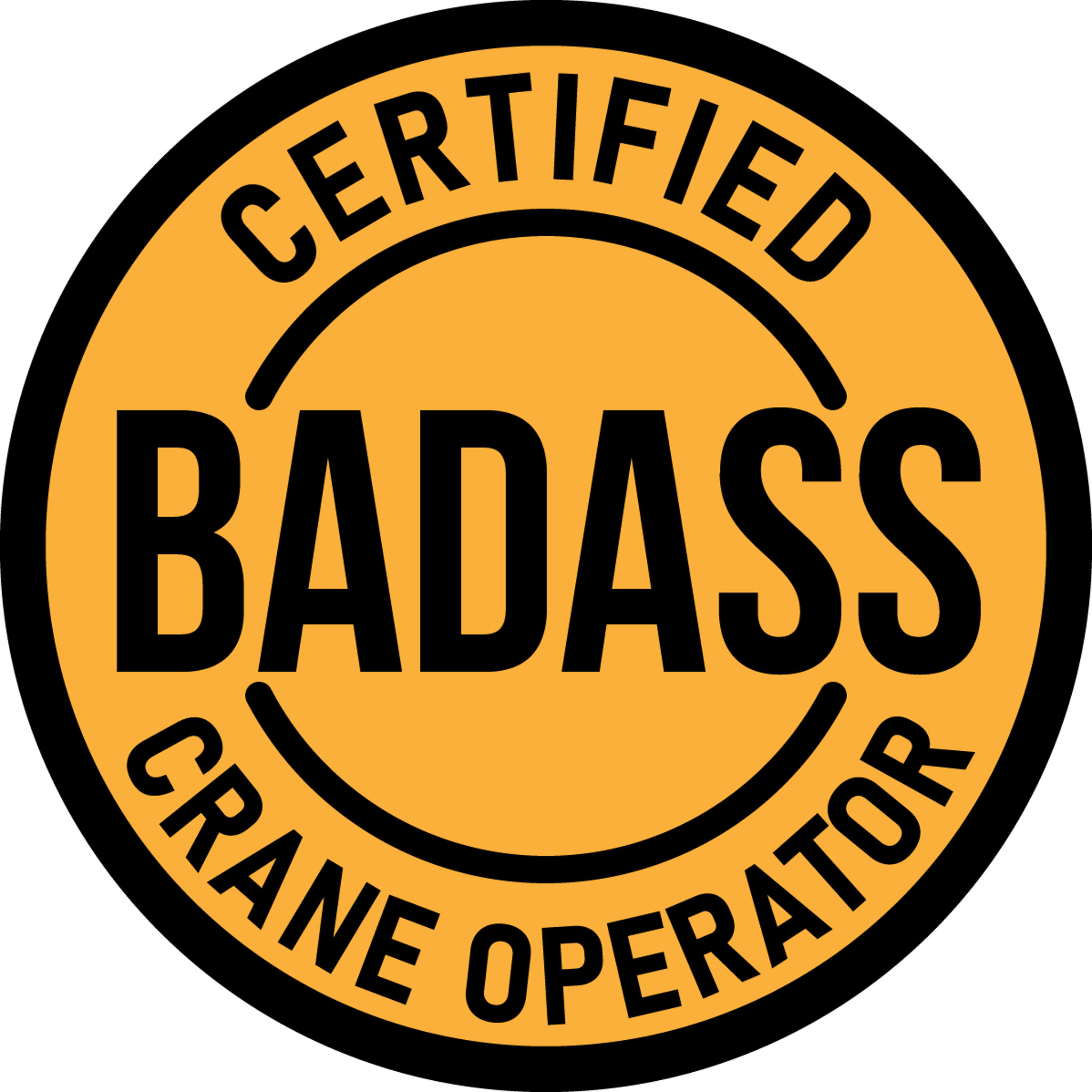Badass Crane Operator