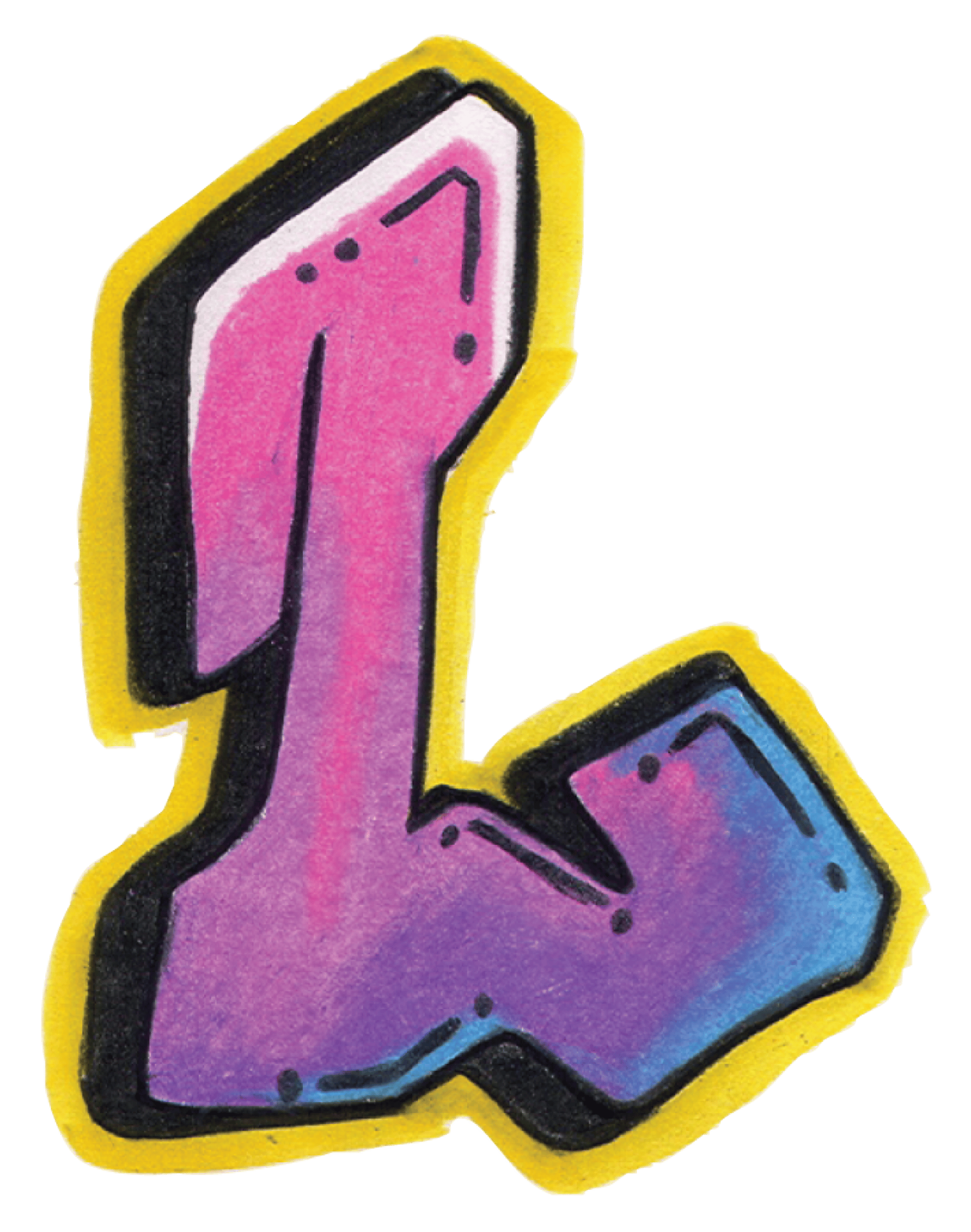 Graffiti Letter L