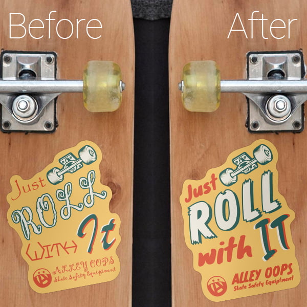 Tip #4 - Don’t overlook your typography, select fonts that can be read easily and flow in unison