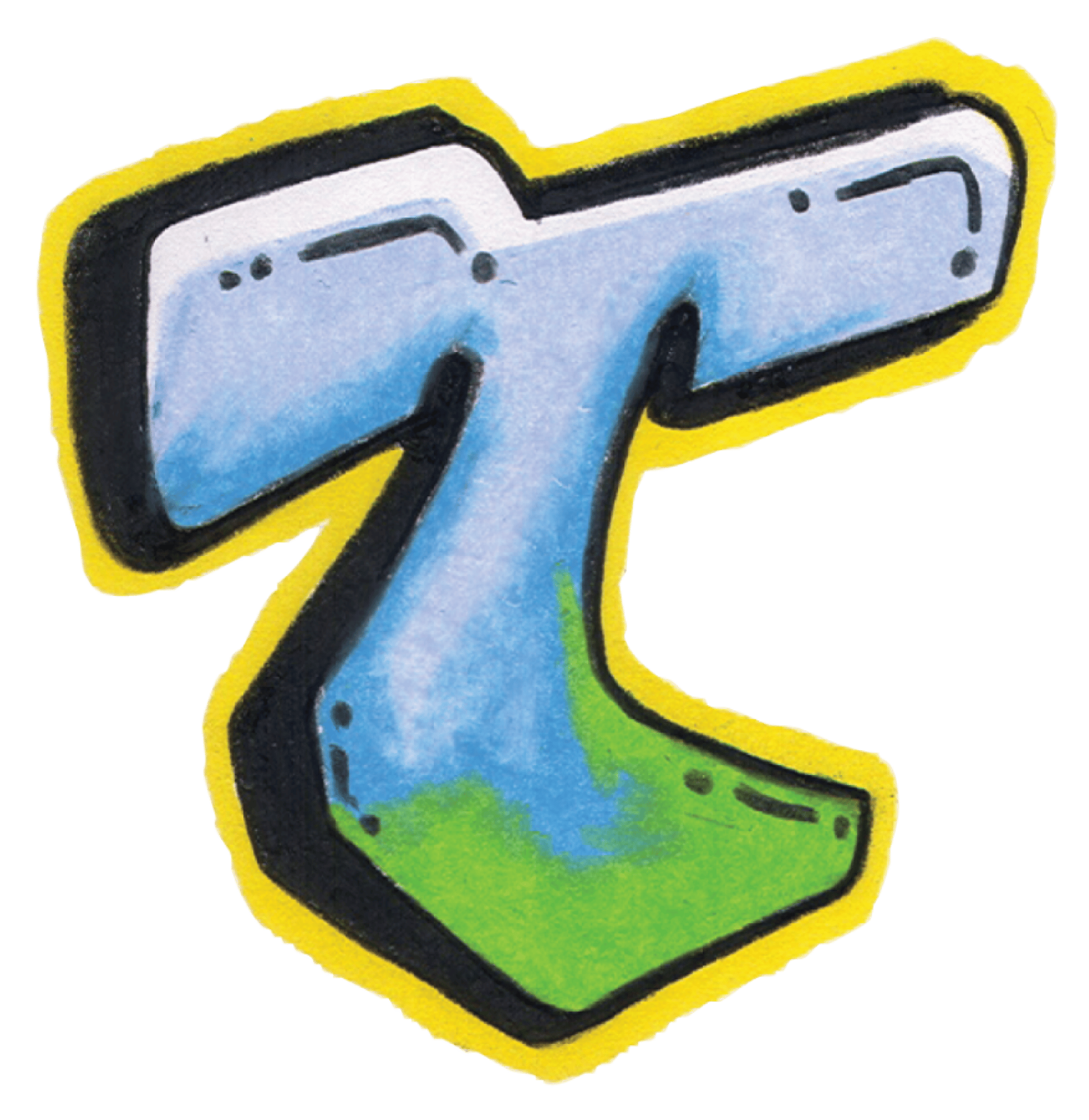 Graffiti Letter T