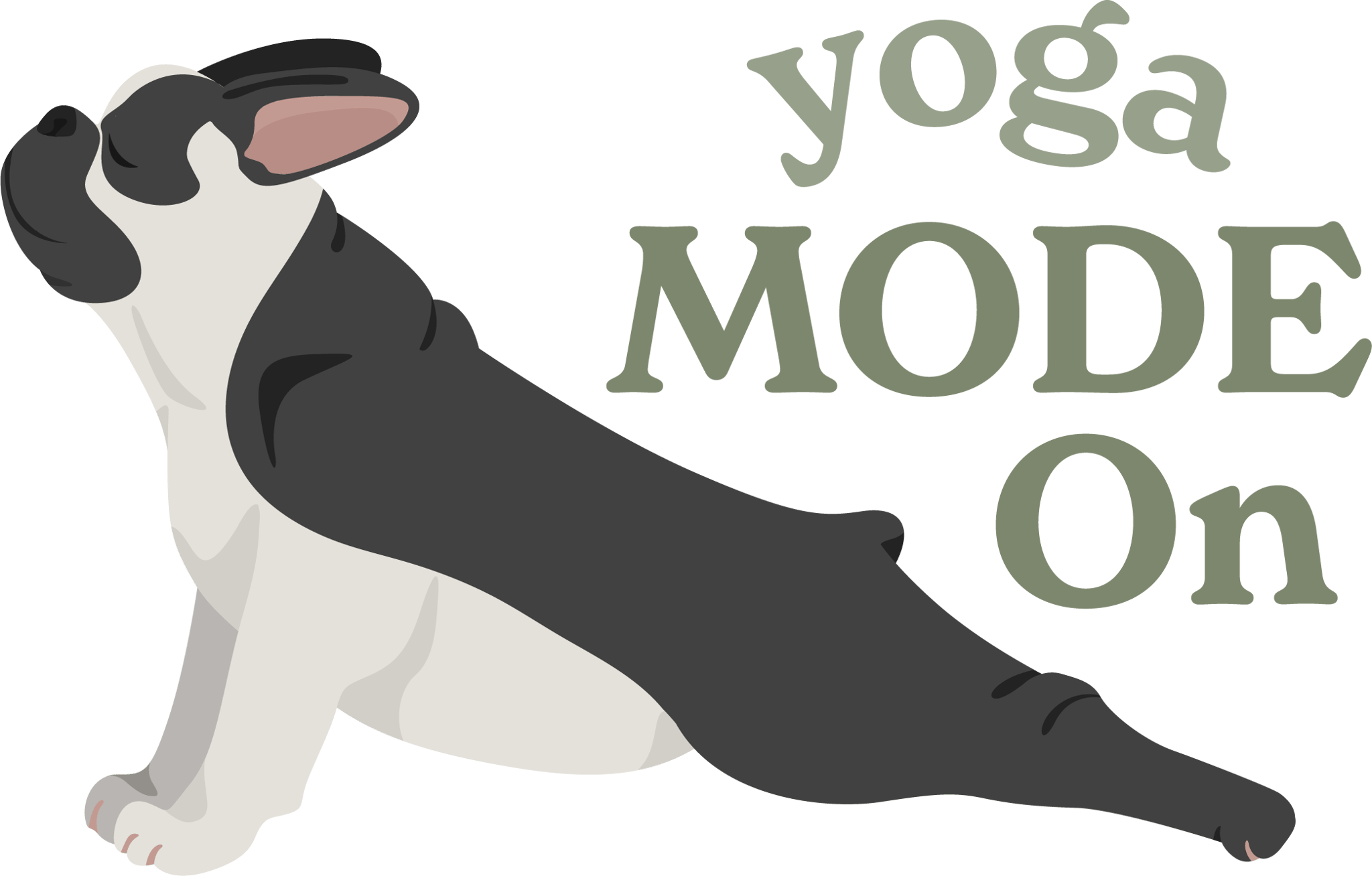 Dog Yoga Mode On