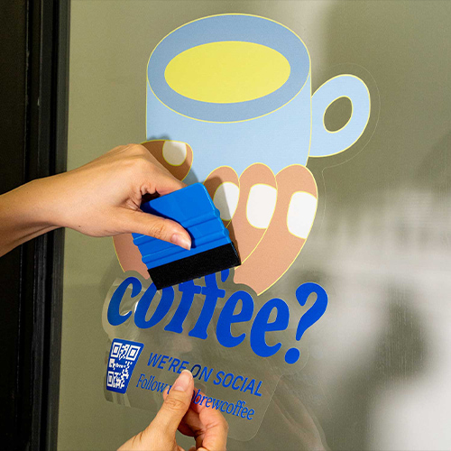 Crystal Clear Window Decals