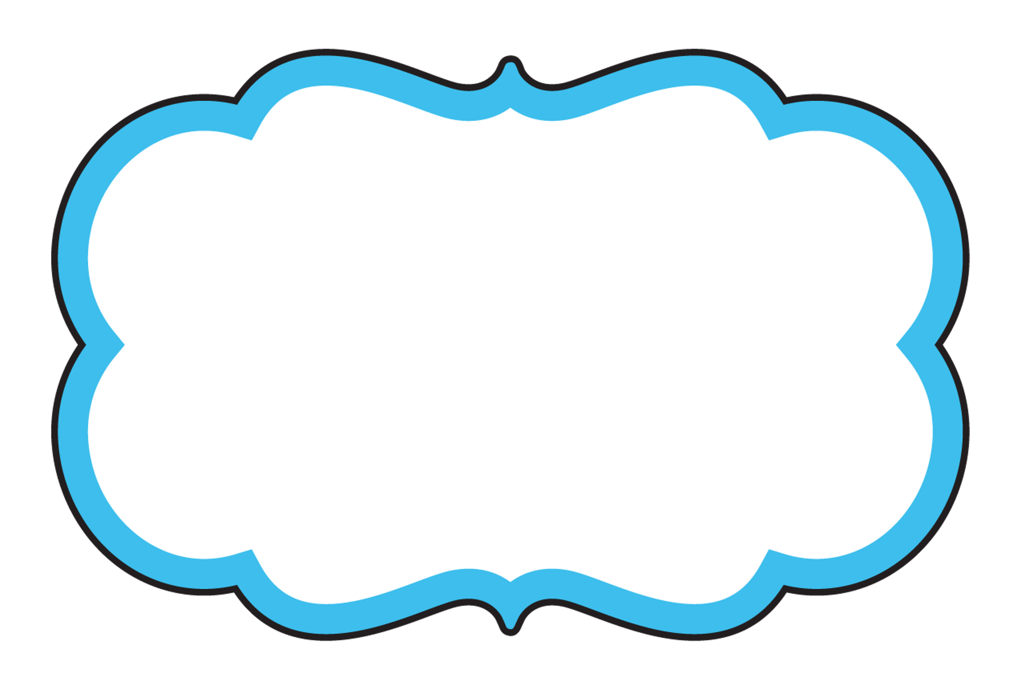 Fancy Scallop Border
